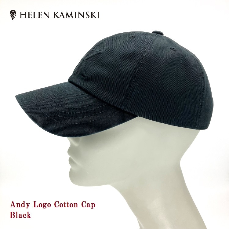 Andy Logo Cotton Cap〔Black〕