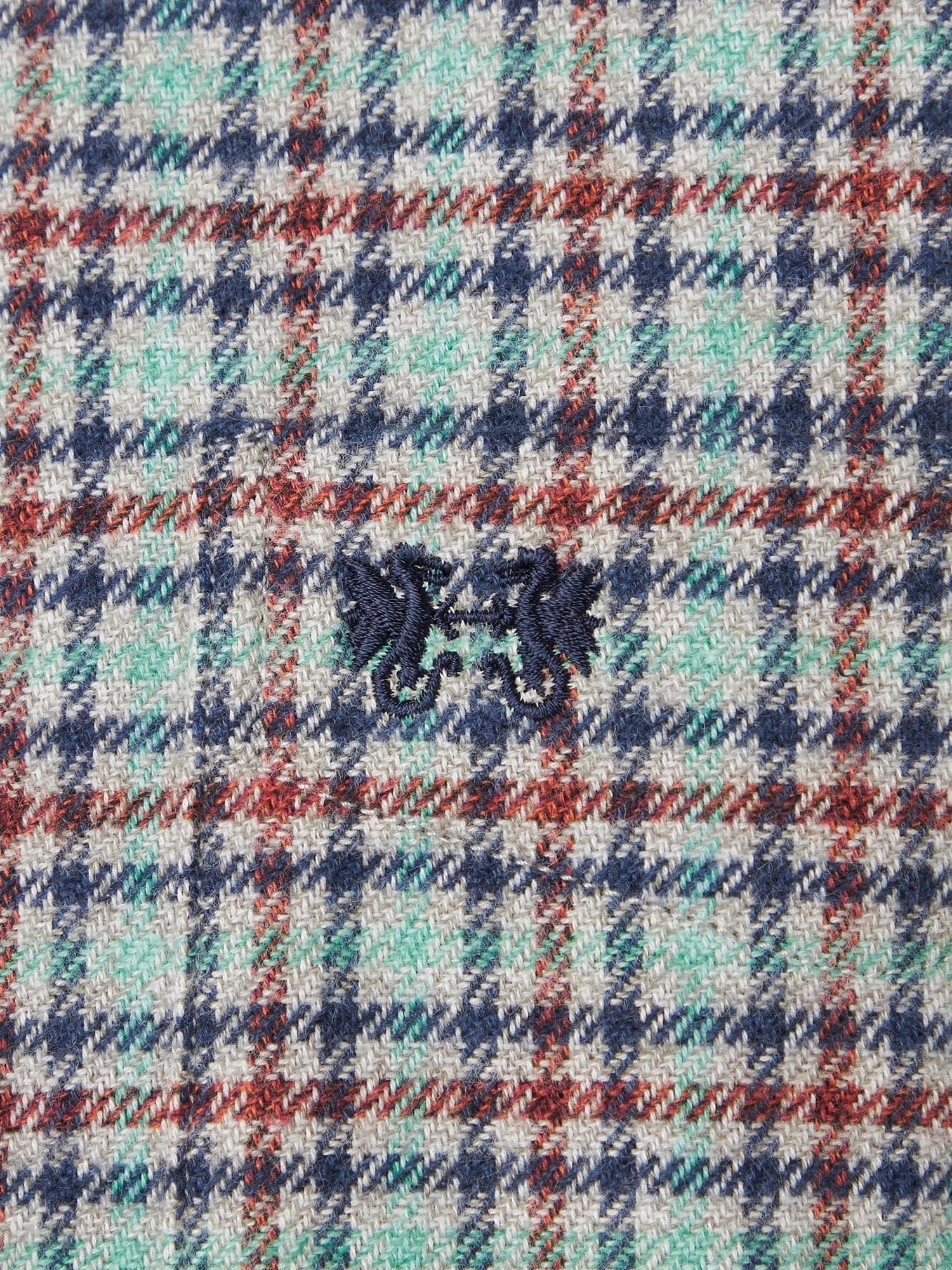 McGREGOR<メンズ>三つ杢カジュアルチェック グレー XL