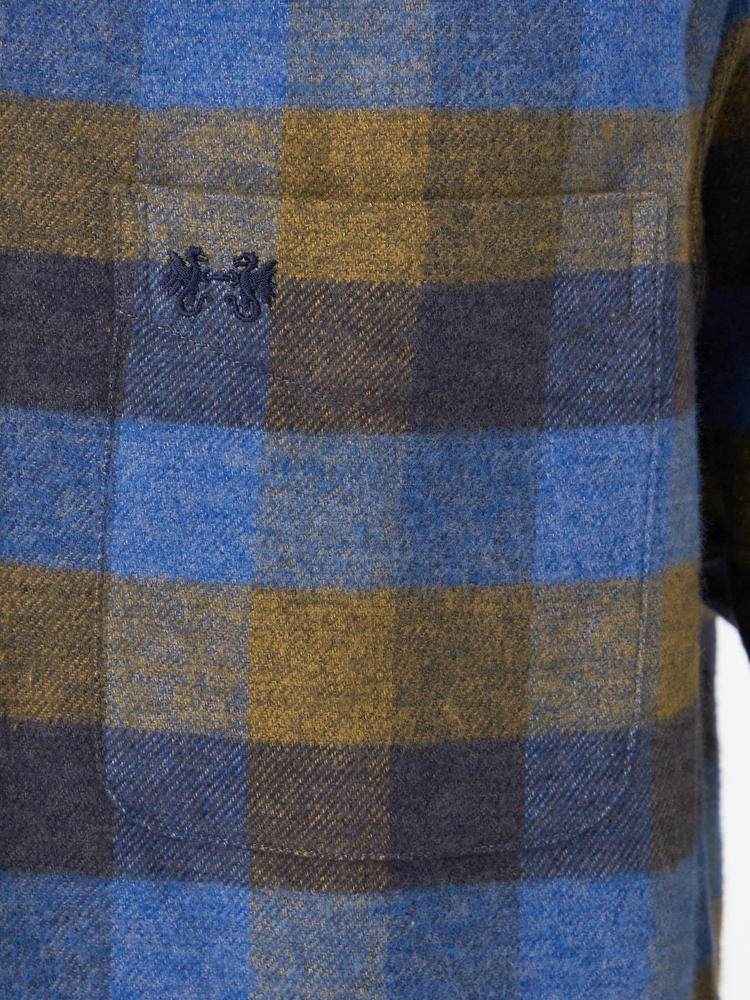 McGREGOR<メンズ>三つ杢シャツ ブラウン M