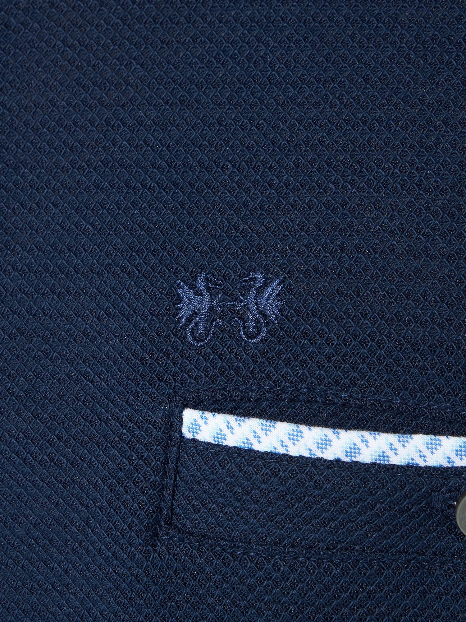 McGREGOR<メンズ>ジャージコンビポロ ネイビー L