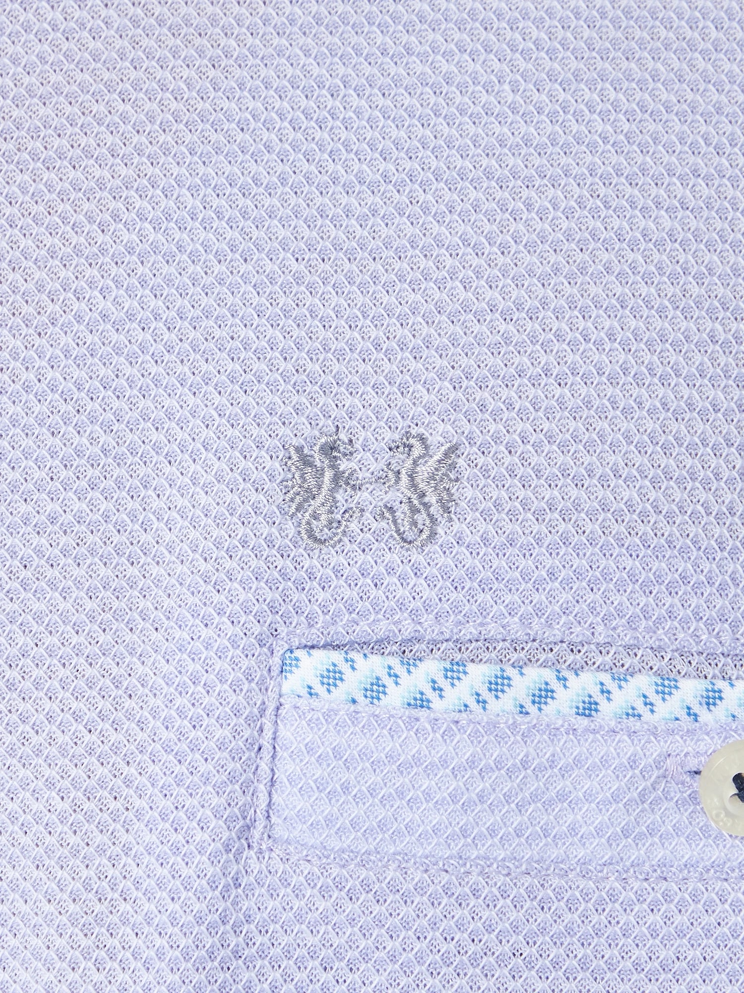 McGREGOR<メンズ>ジャージコンビポロ ラベンダー XL