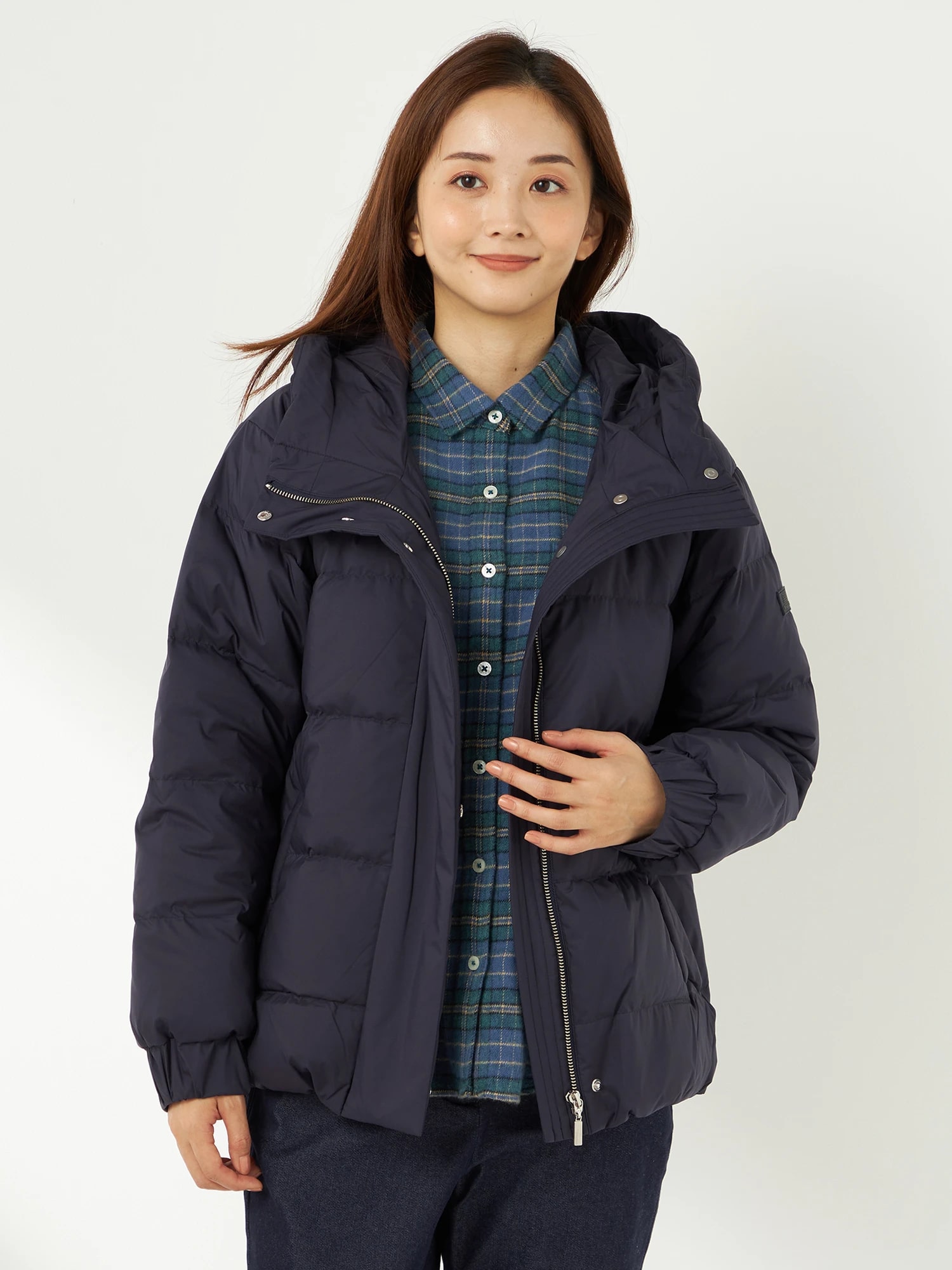 McGREGOR<ウィメンズ>ショートダウン ネイビー L