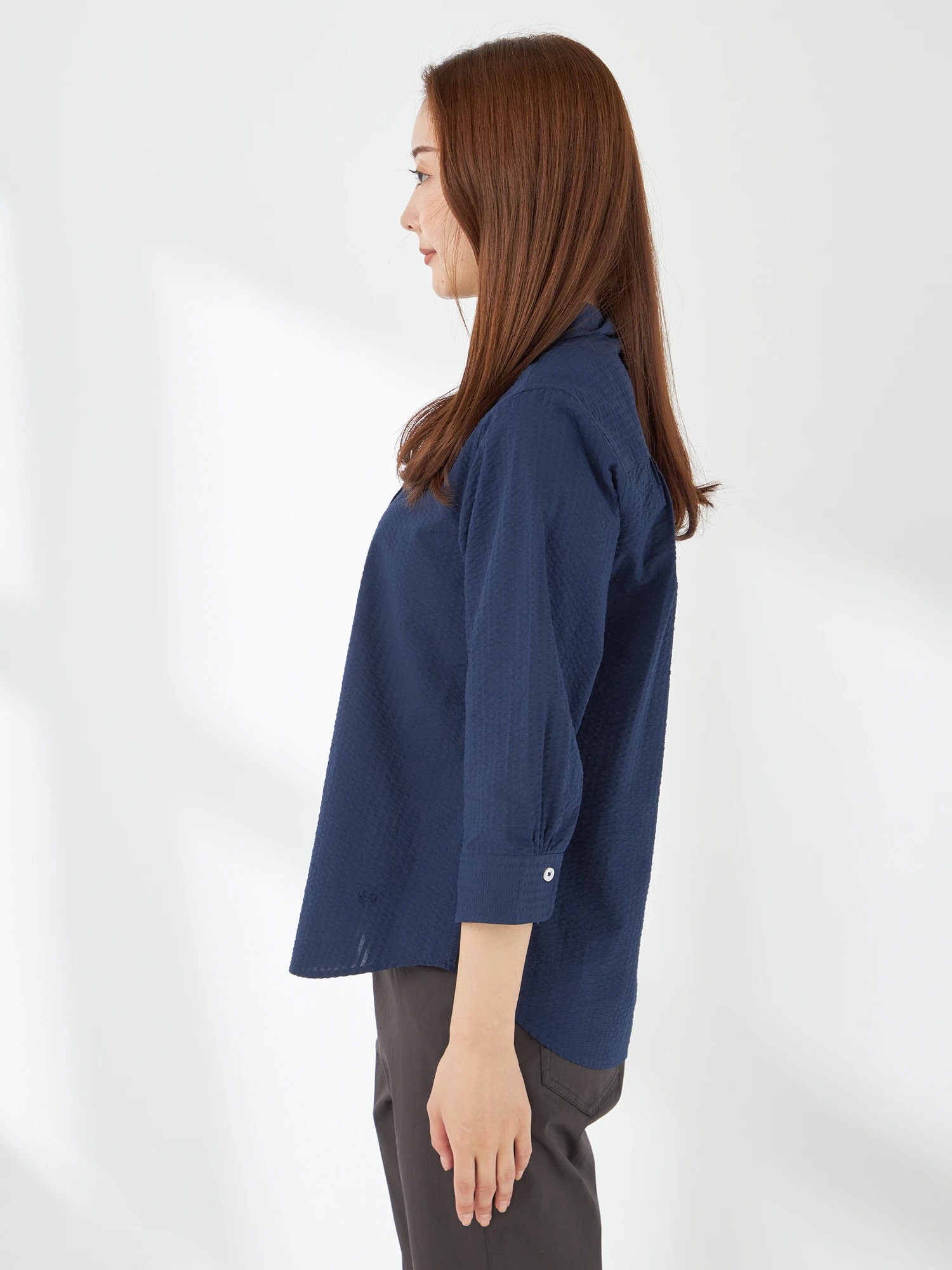 McGREGOR<ウィメンズ>【UVガード】サッカーギンガムシャツ その他10 L