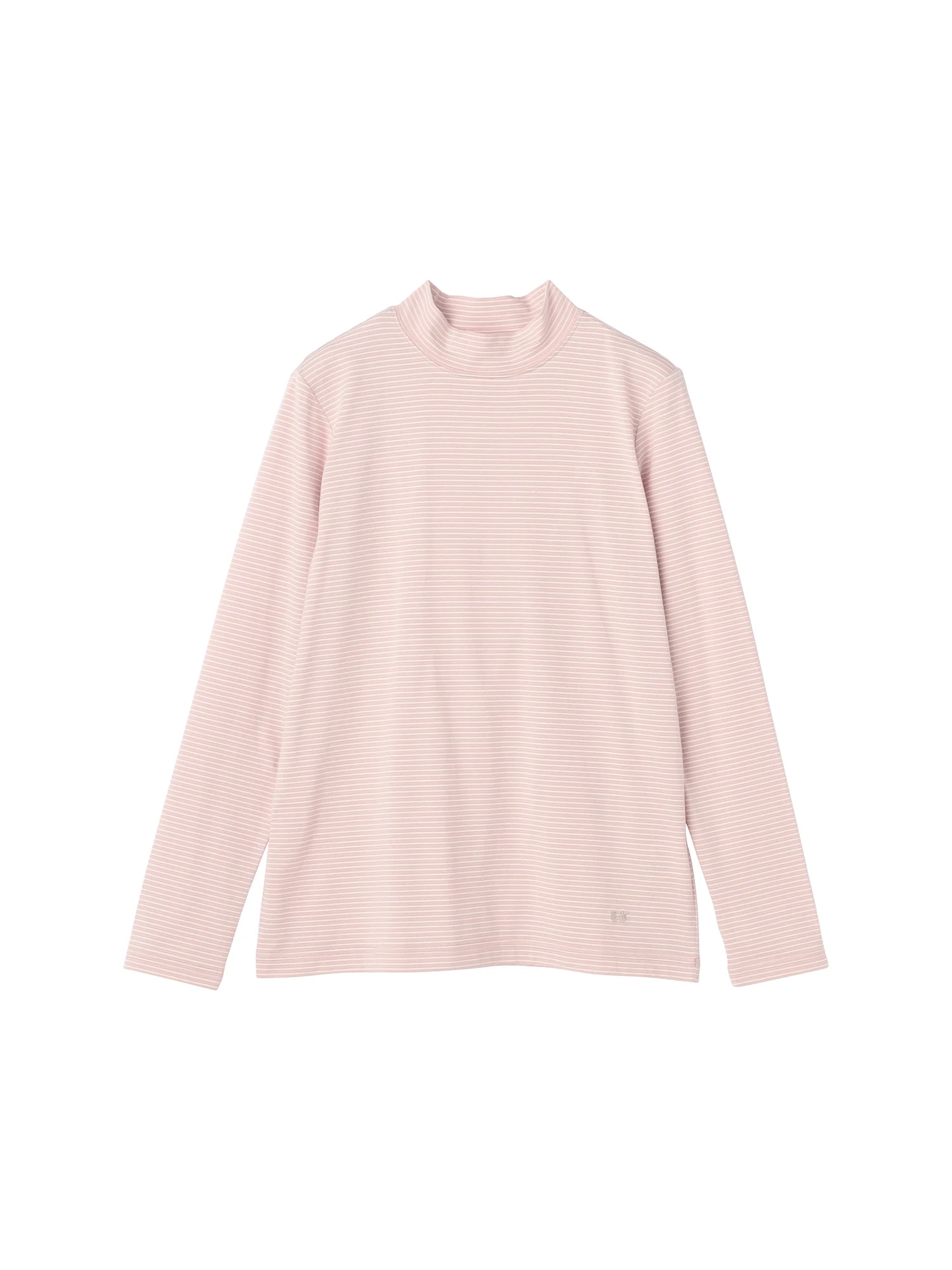 McGREGOR<ウィメンズ>ベア天竺プチハイネックプルオーバー ピンク L