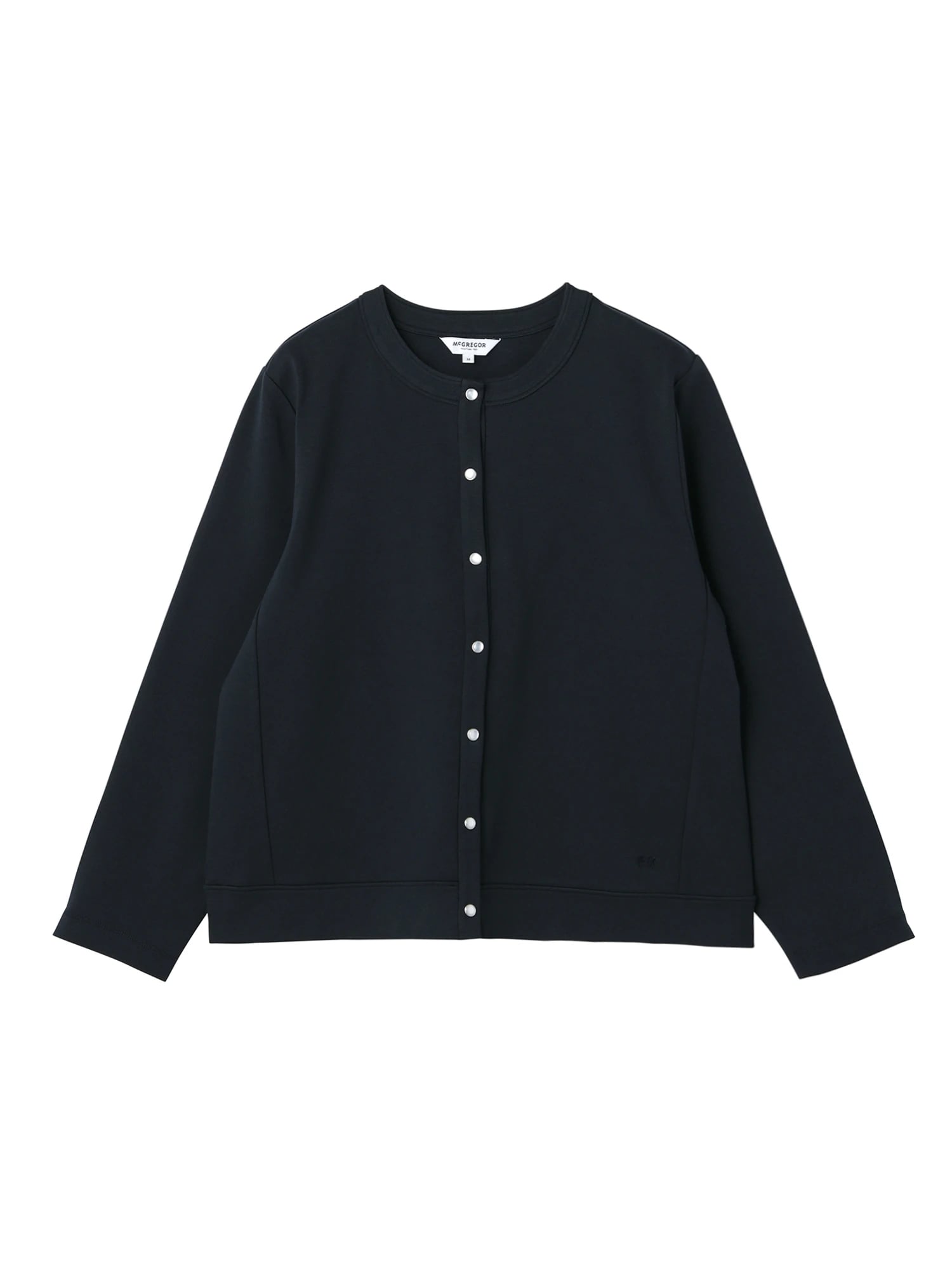 McGREGOR<ウィメンズ>クルーカーディガン ネイビー M