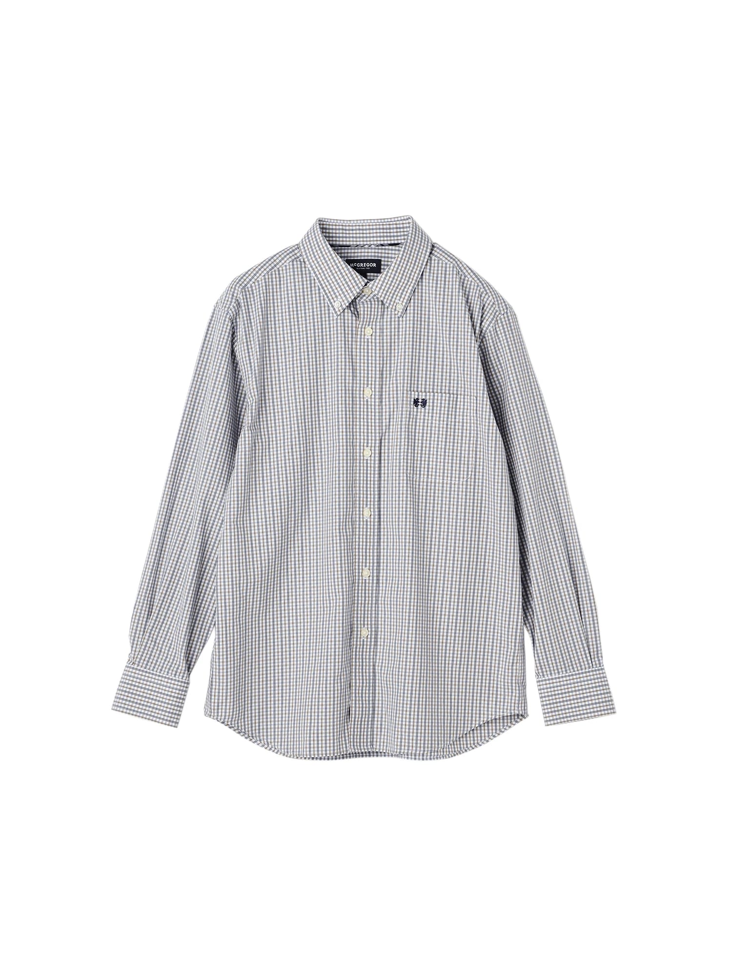 McGREGOR<メンズ>イージーケアシャツ ネイビー M