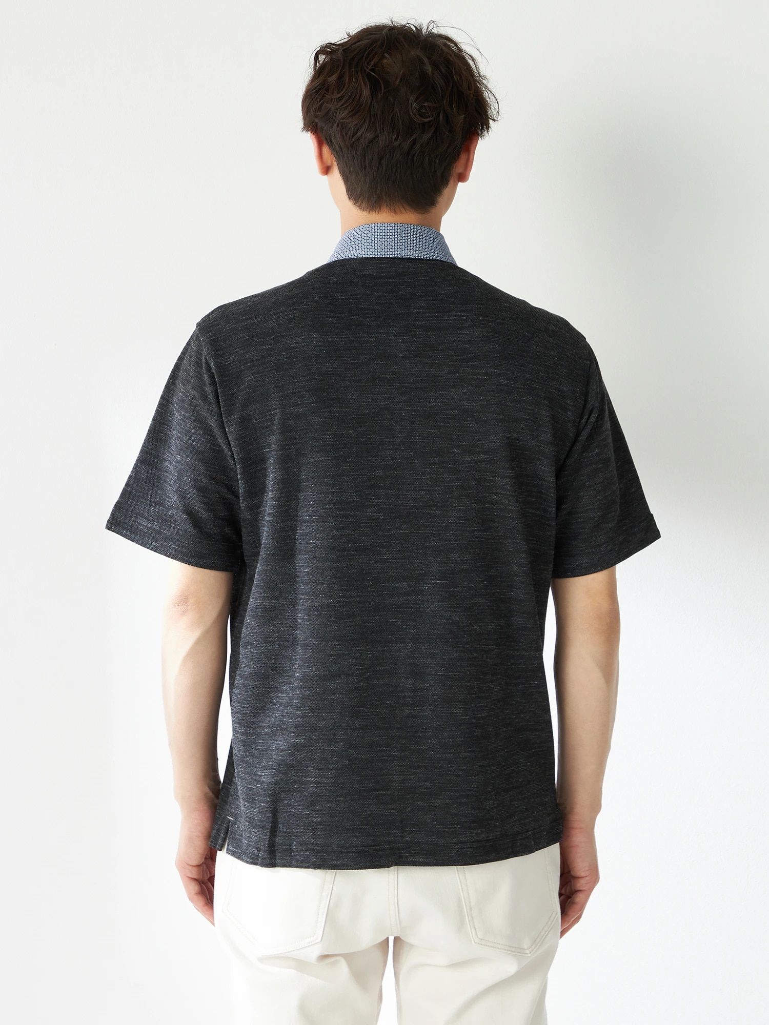 McGREGOR<メンズ>UVドライポロシャツ チャコール M