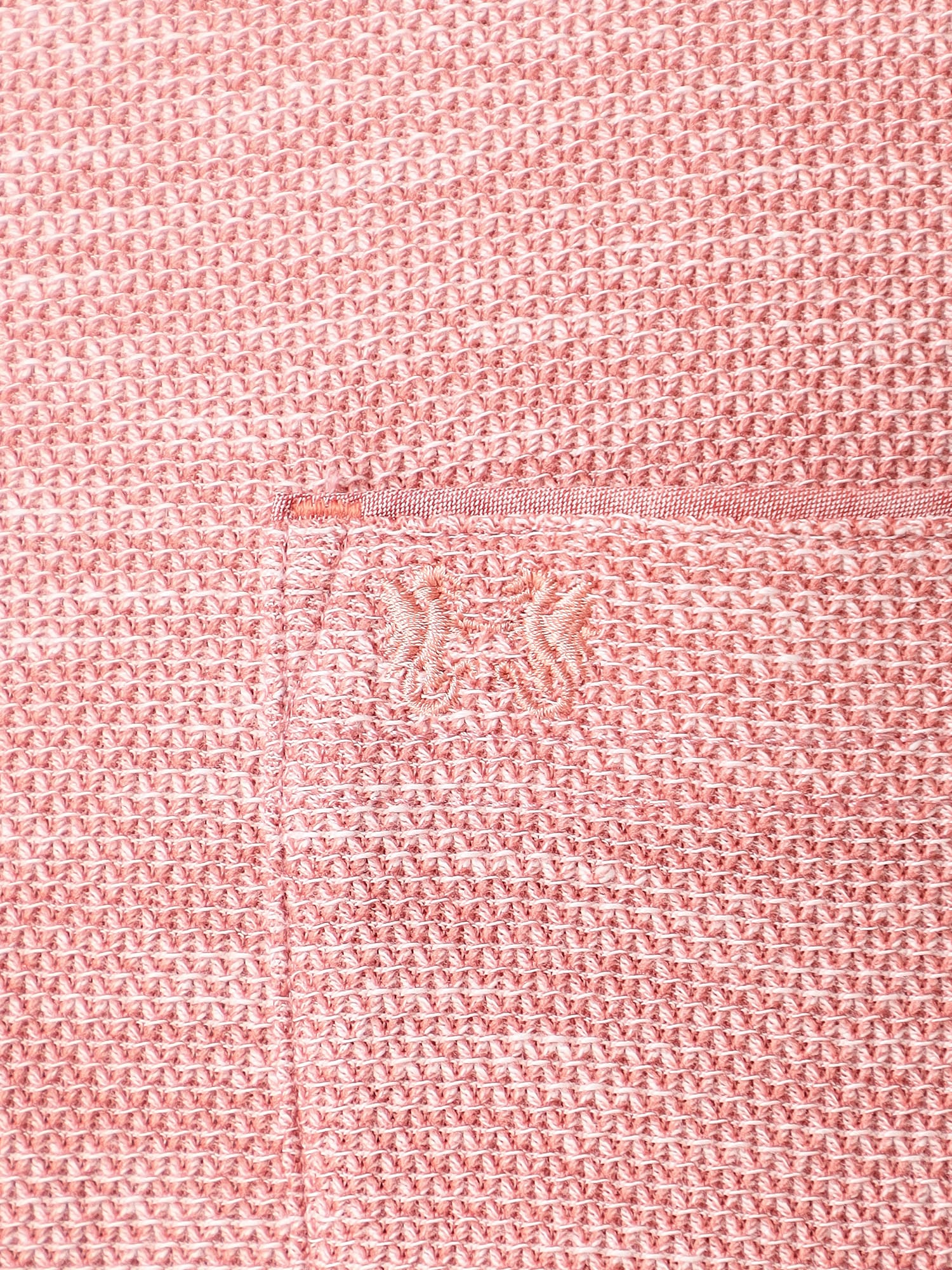 McGREGOR<メンズ>サマー鹿の子ポロ アプリコットオレンジ XL