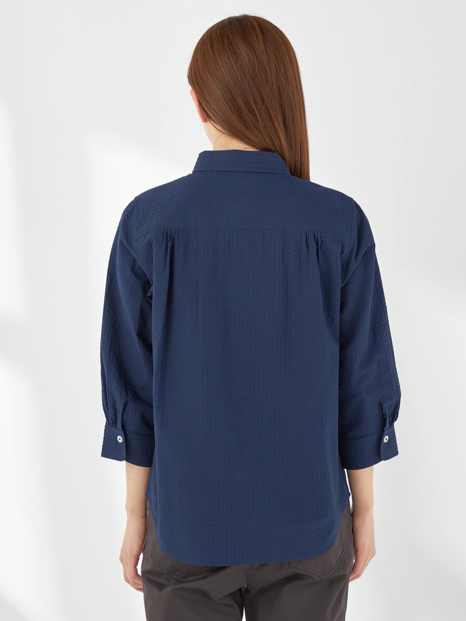 McGREGOR<ウィメンズ>【UVガード】サッカーギンガムシャツ その他10 L