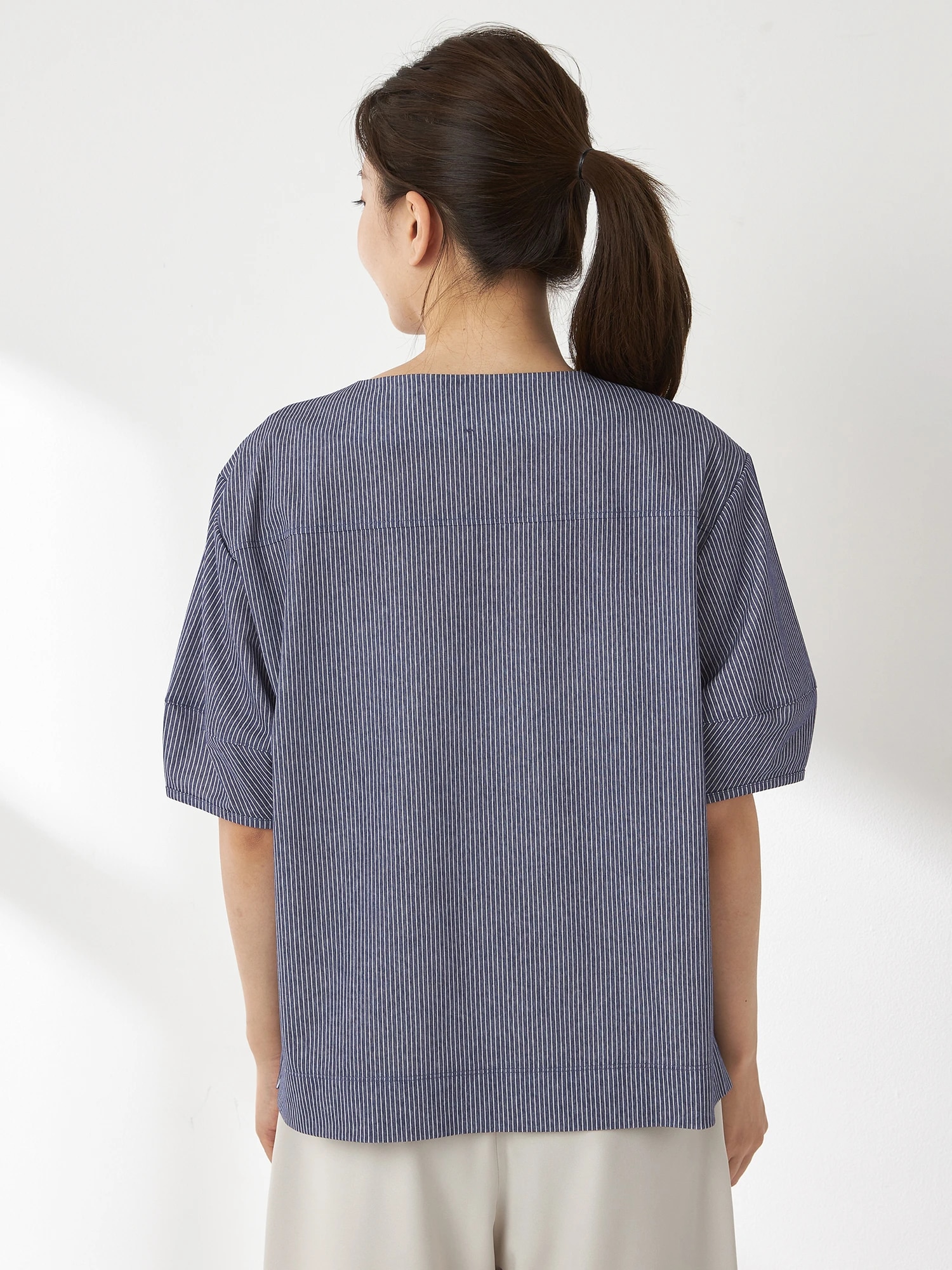 McGREGOR<ウィメンズ>【接触冷感】アーネストプルオーバー ミディアムネイビー M