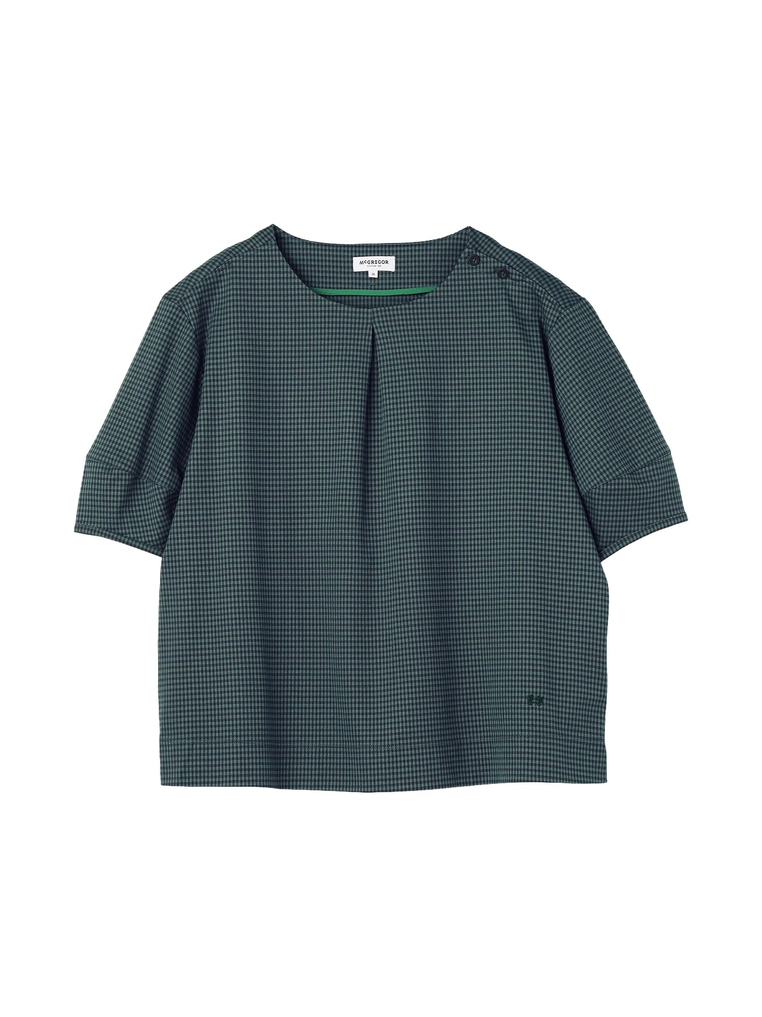 McGREGOR<ウィメンズ>【接触冷感】アーネストプルオーバー ダークグリーン L