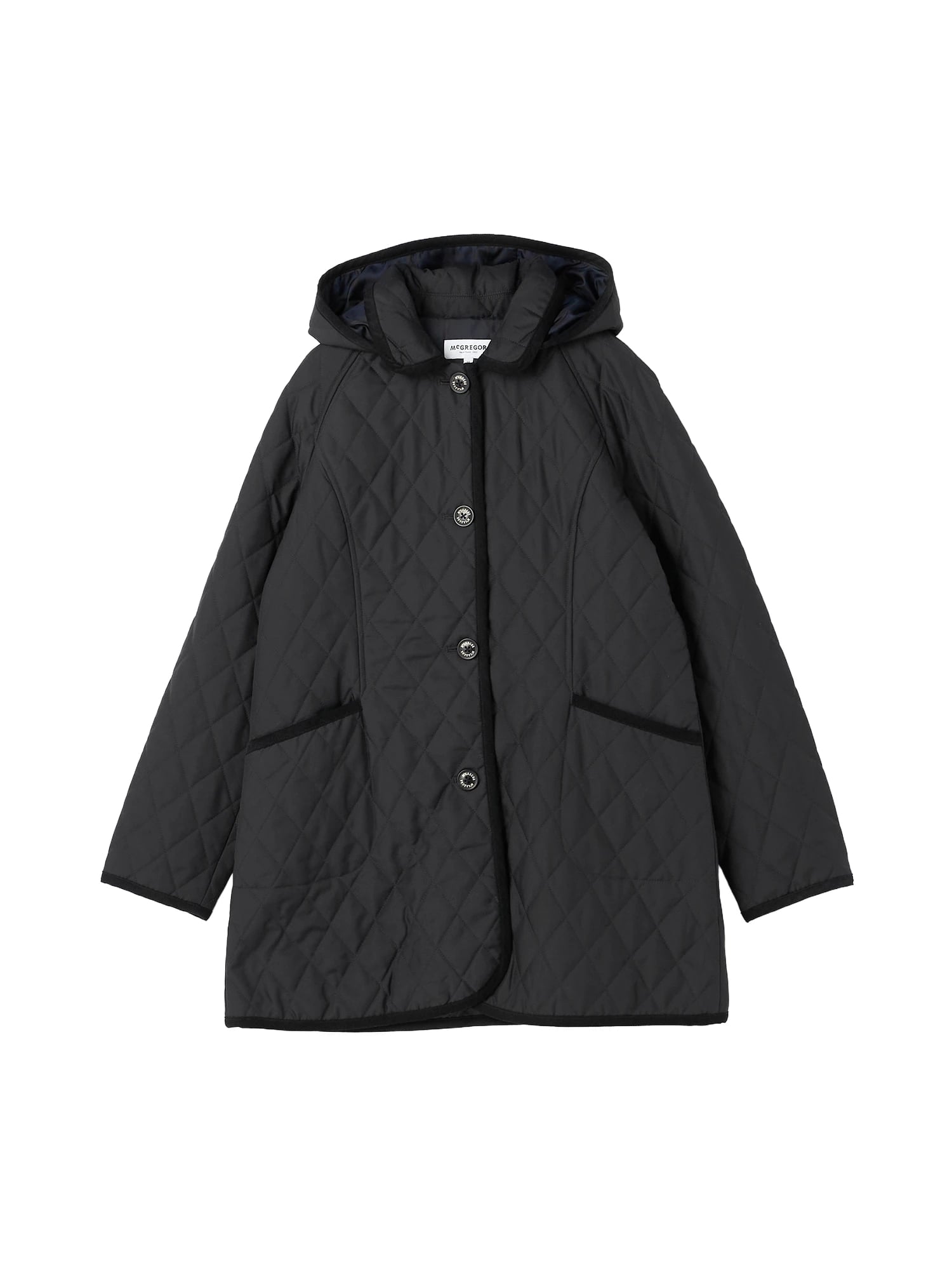 McGREGOR<ウィメンズ>クラシックキルトコート ブラック M