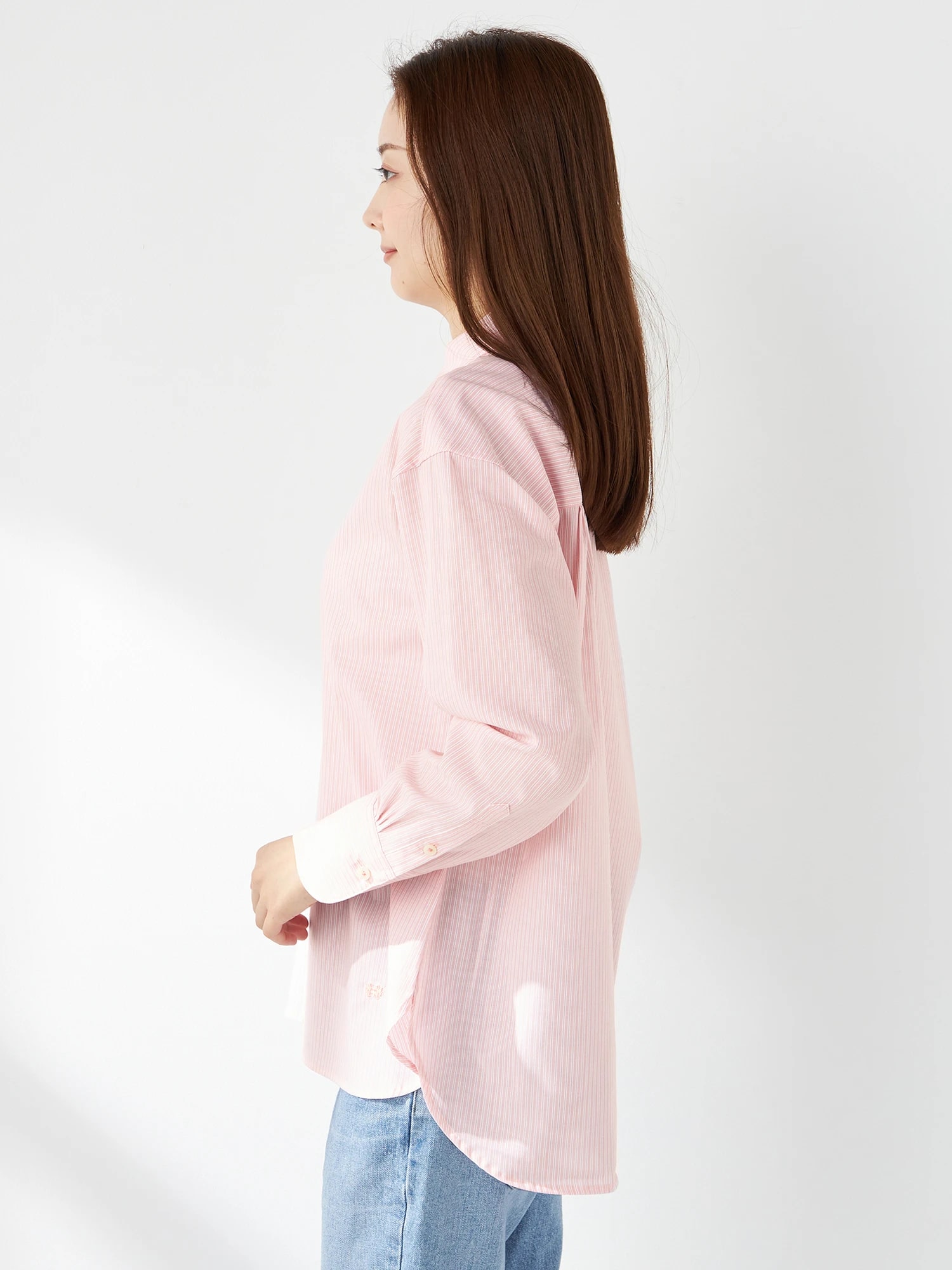 McGREGOR<ウィメンズ>コットンリヨセルチュニック コーラルピンク M