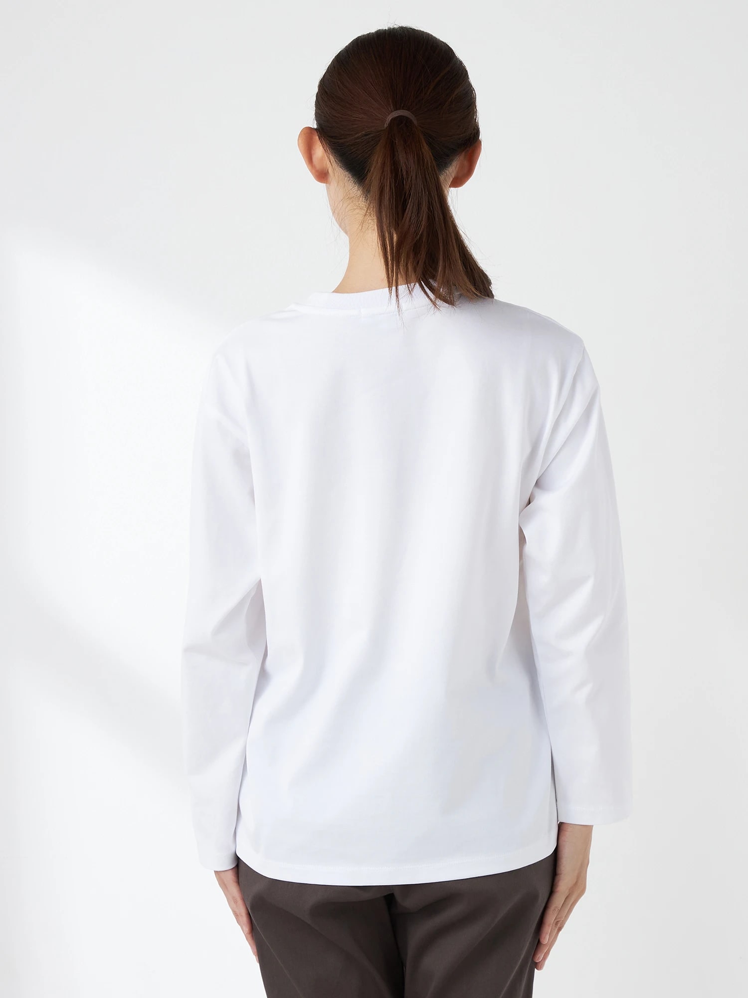 McGREGOR<ウィメンズ>ボーダー&無地T アイボリー M