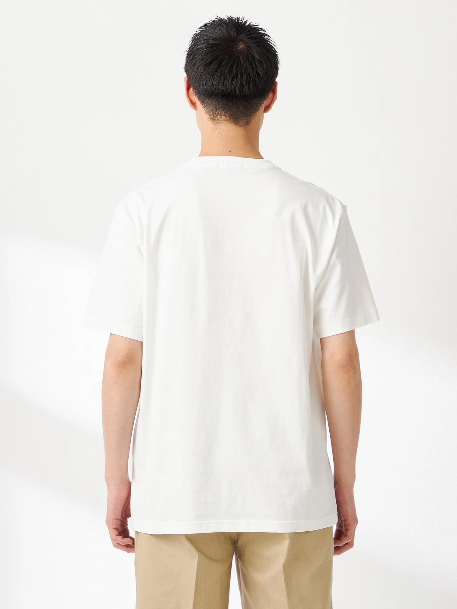 McGREGOR<メンズ>アーカイブリゾート胸切替Tシャツ アイボリー M