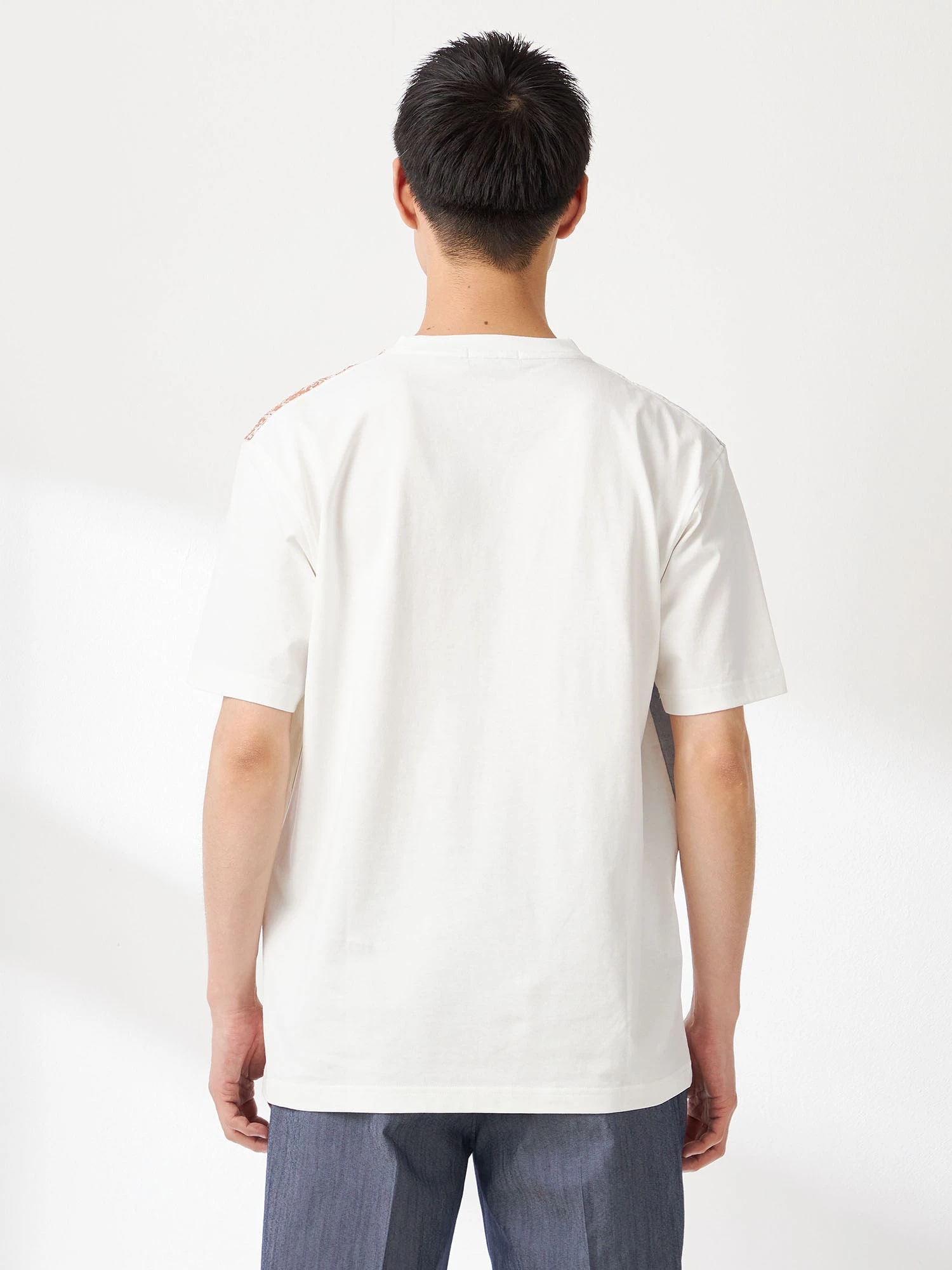 McGREGOR<メンズ>アーカイブリゾートブロッキングTシャツ アイボリー M