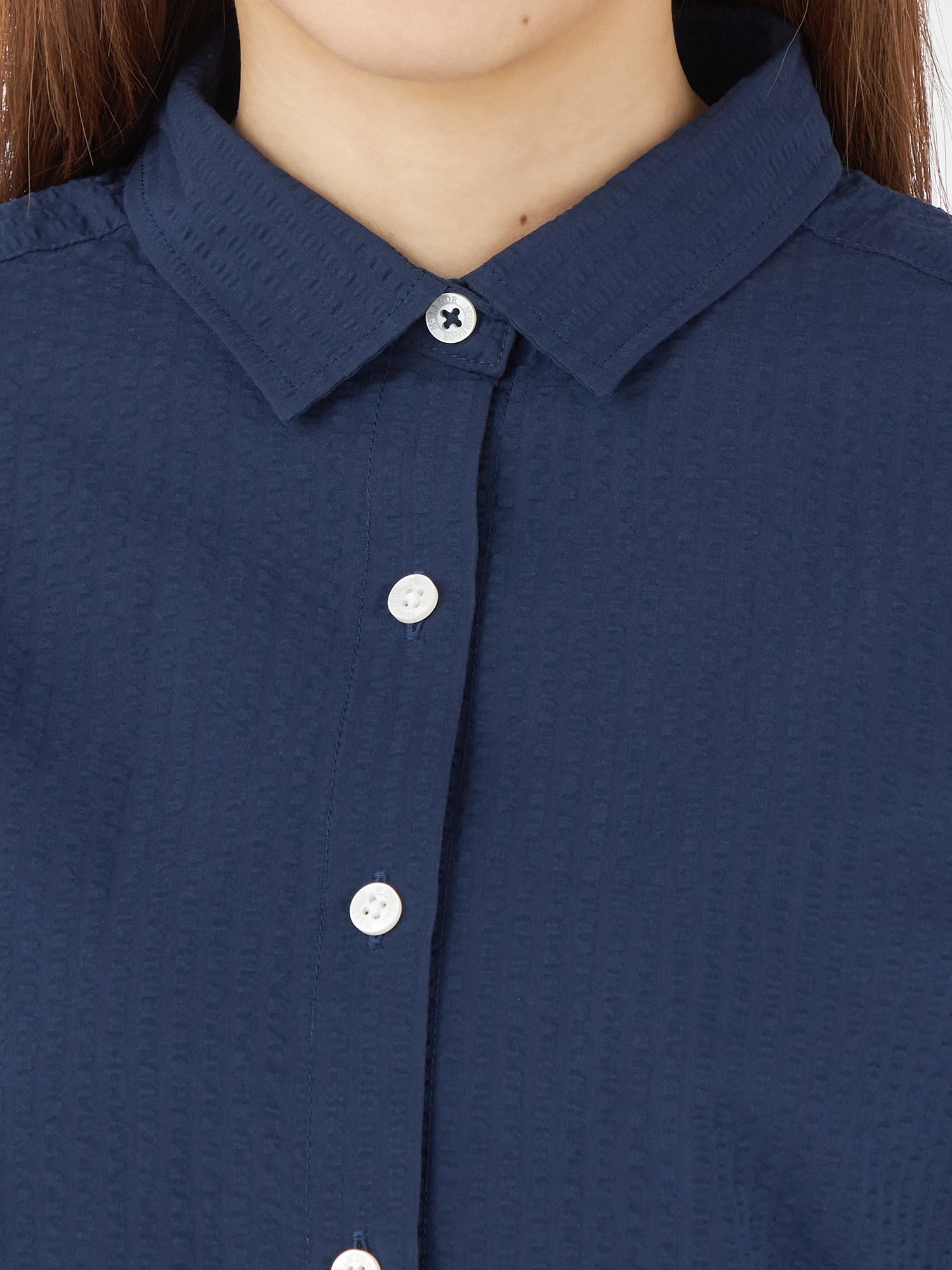 McGREGOR<ウィメンズ>【UVガード】サッカーギンガムシャツ その他10 L