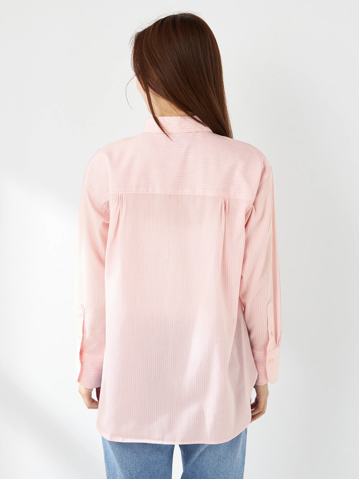 McGREGOR<ウィメンズ>コットンリヨセルチュニック コーラルピンク M