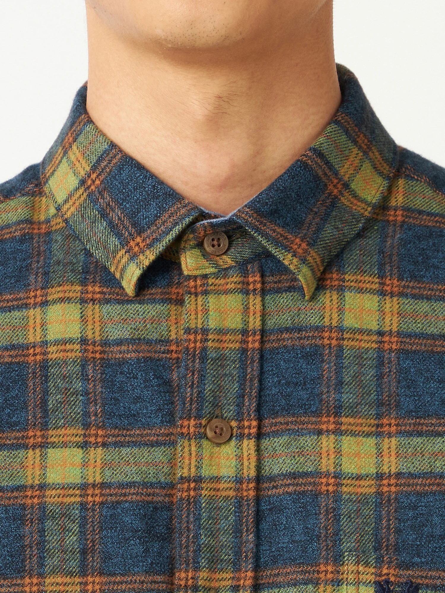 McGREGOR<メンズ>三つ杢チェック モス XL