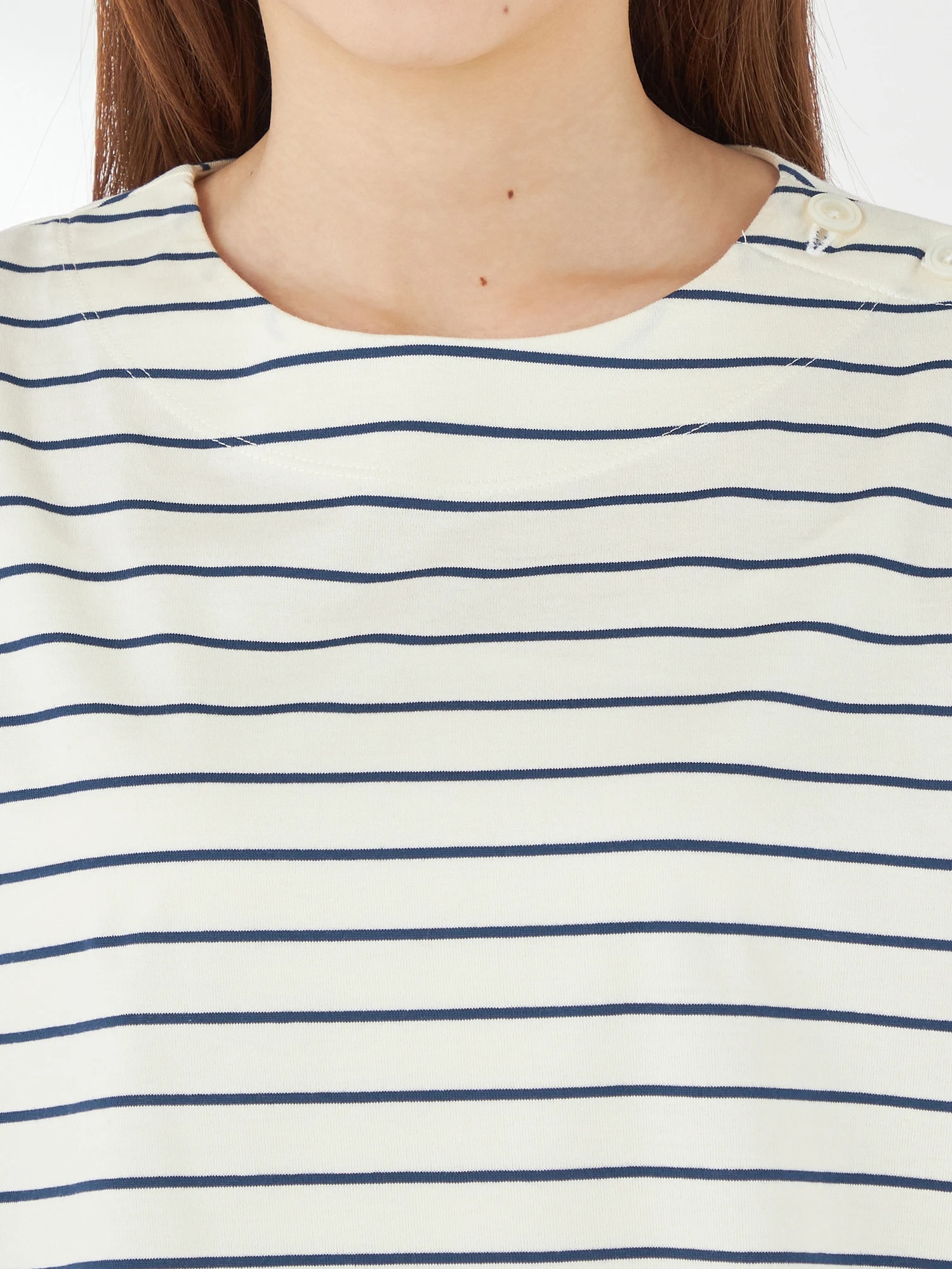 McGREGOR<ウィメンズ>マリンパネルボーダー アイボリー L