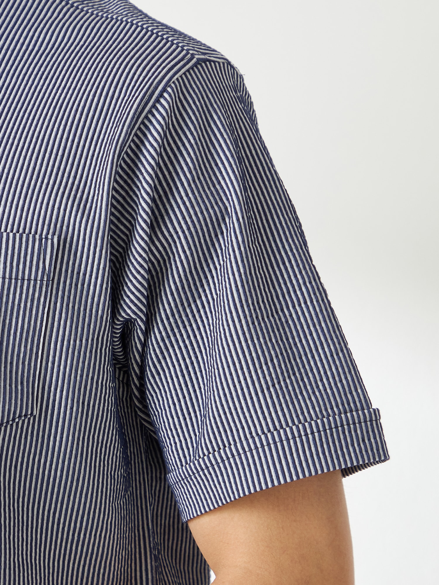 McGREGOR<メンズ>ニットサッカーポロ ネイビー XL