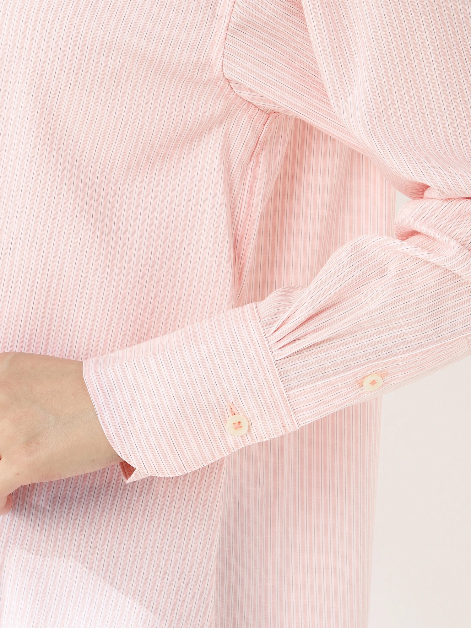 McGREGOR<ウィメンズ>コットンリヨセルチュニック コーラルピンク L