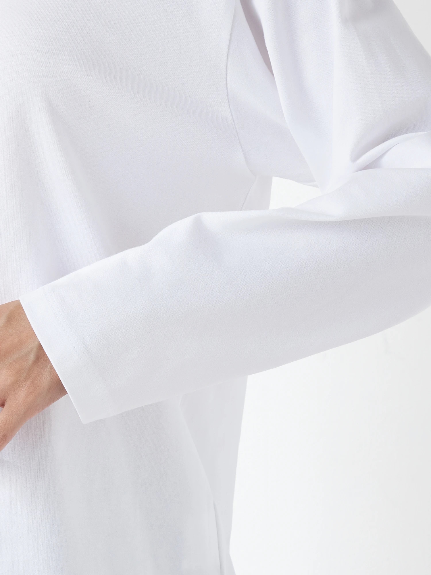 McGREGOR<ウィメンズ>ボーダー&無地T アイボリー M