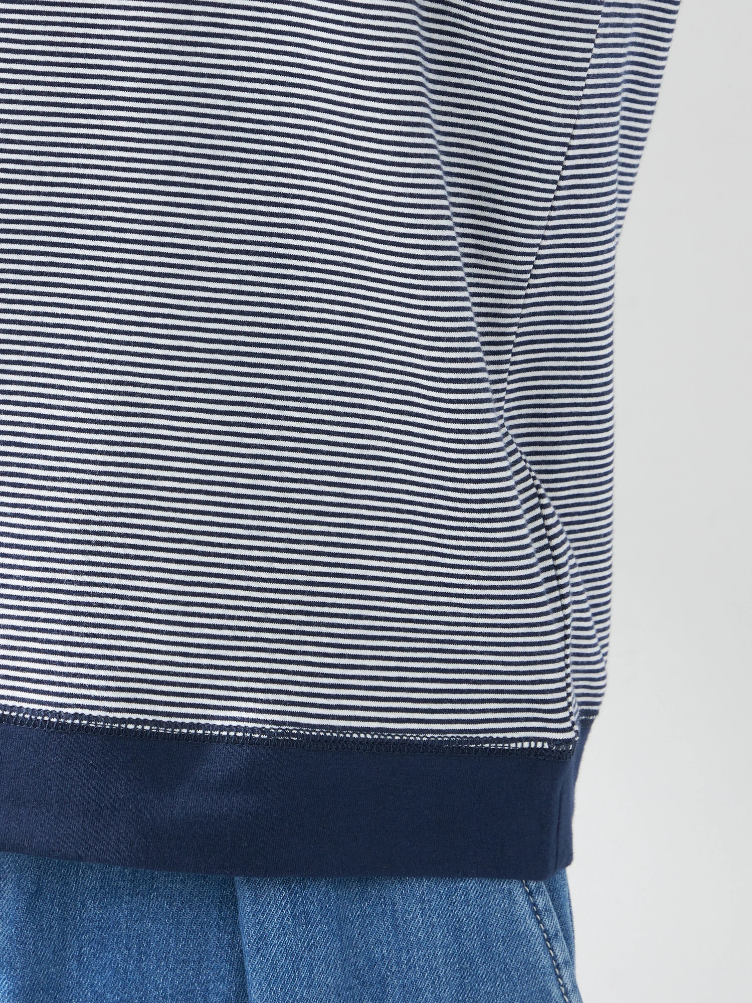 McGREGOR<ウィメンズ>ボーダーT ネイビー M