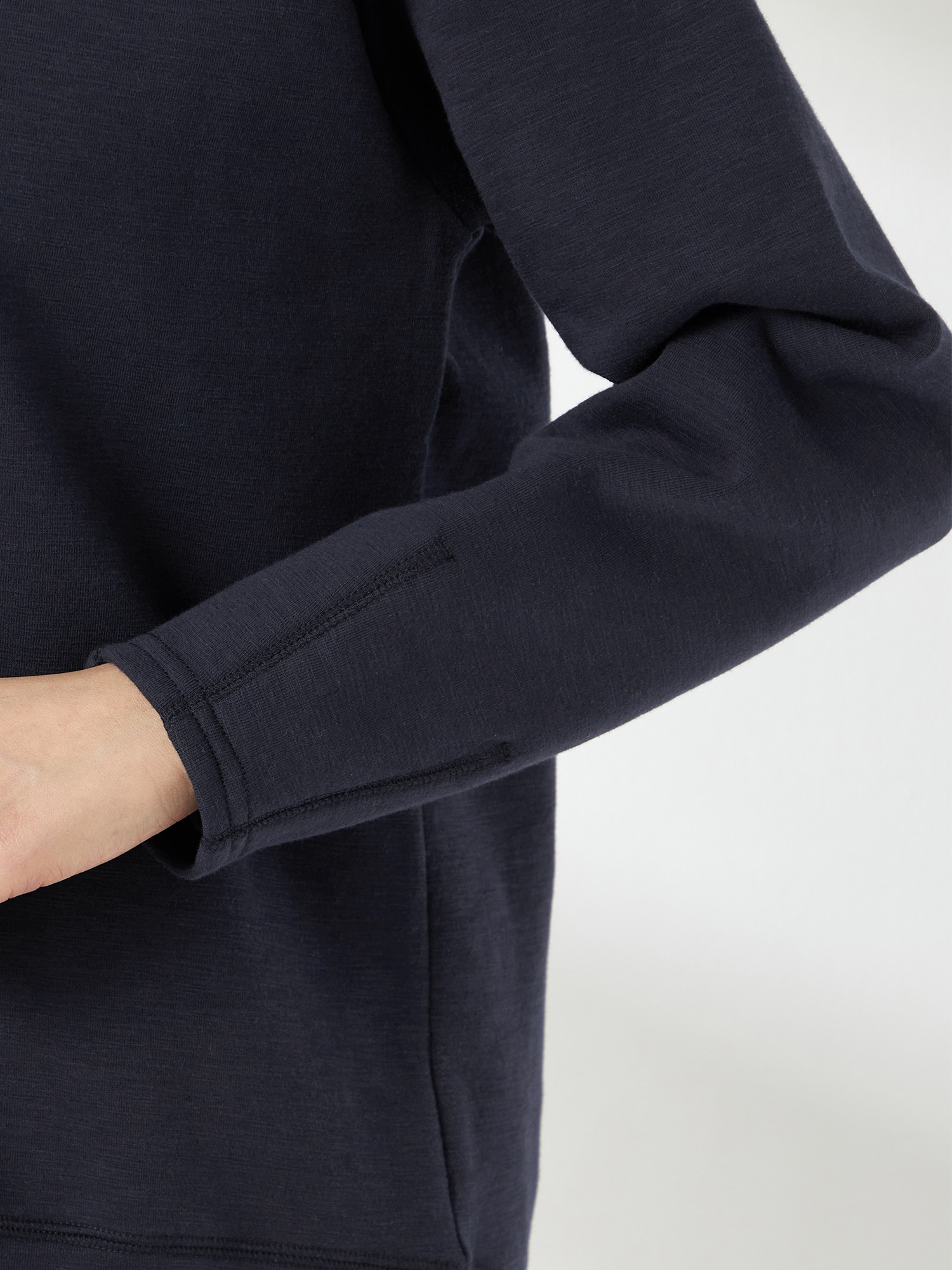 McGREGOR<ウィメンズ>コクーンシルエットスウェット ネイビー M