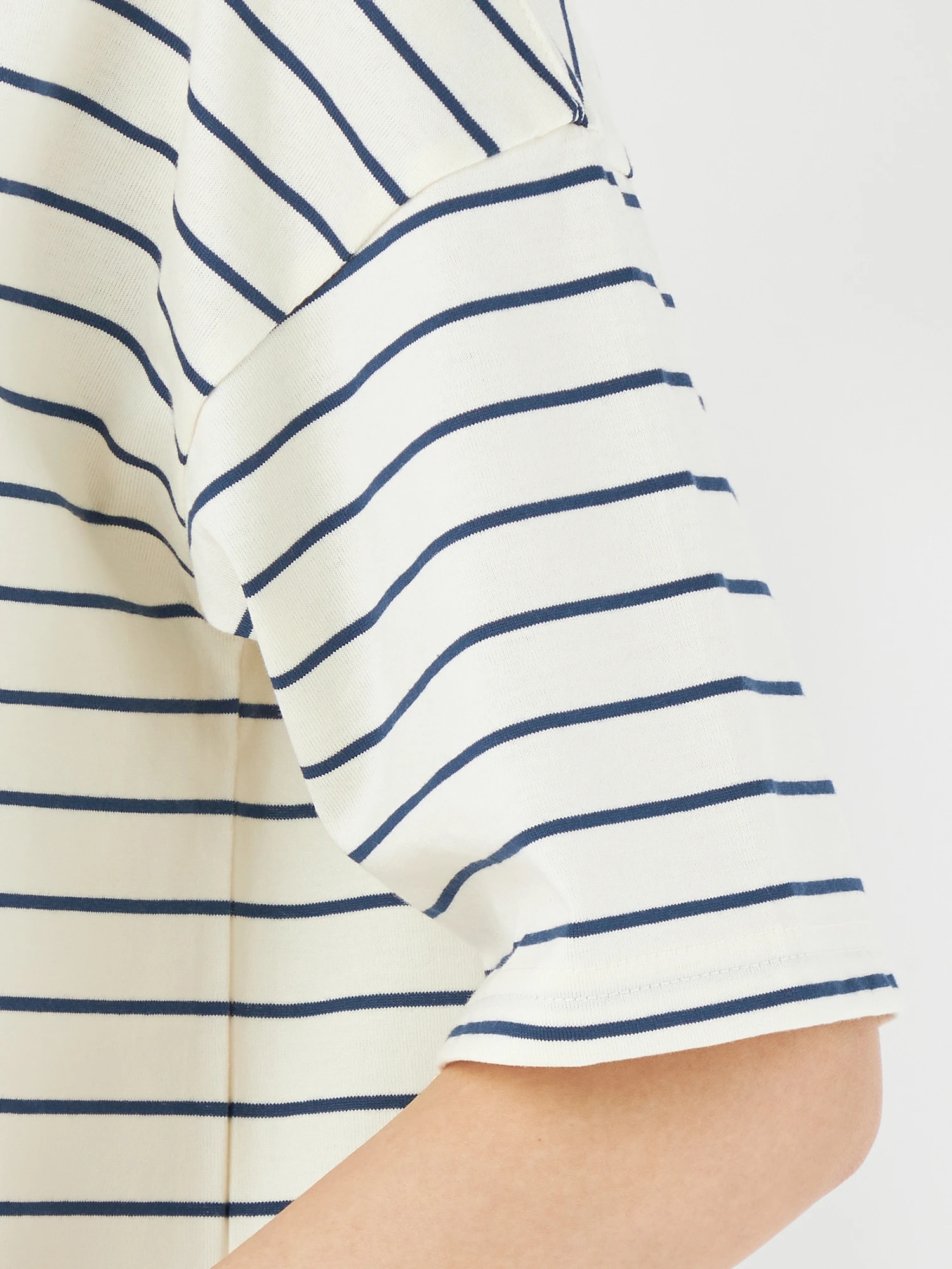 McGREGOR<ウィメンズ>マリンパネルボーダー アイボリー L