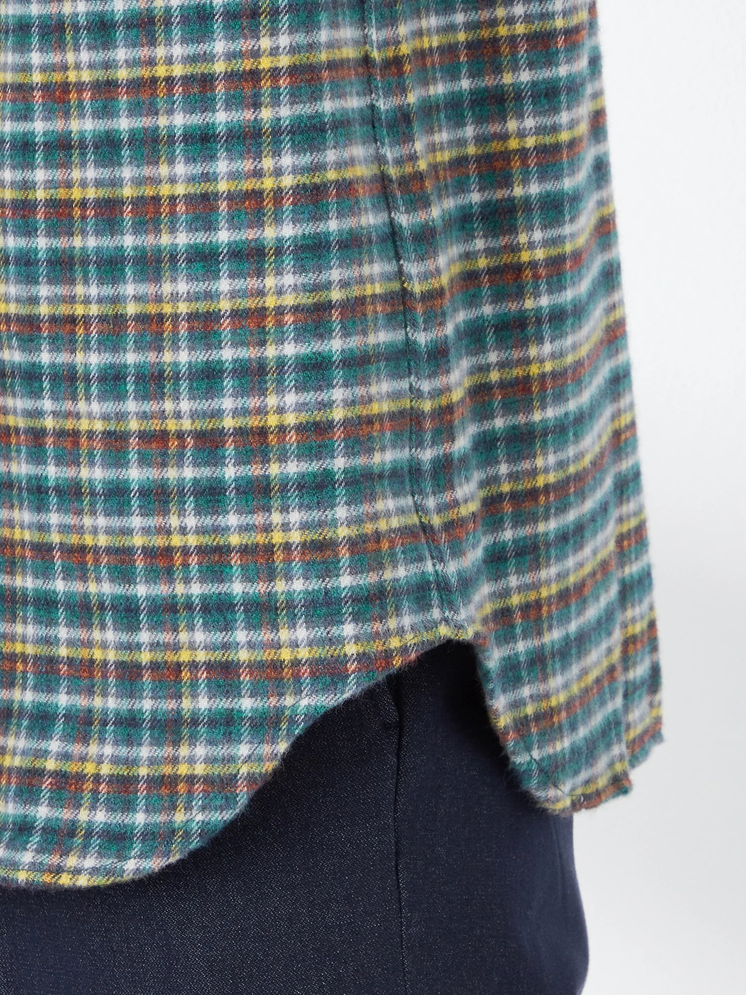 McGREGOR<メンズ>三つ杢シャツ グリーン XL