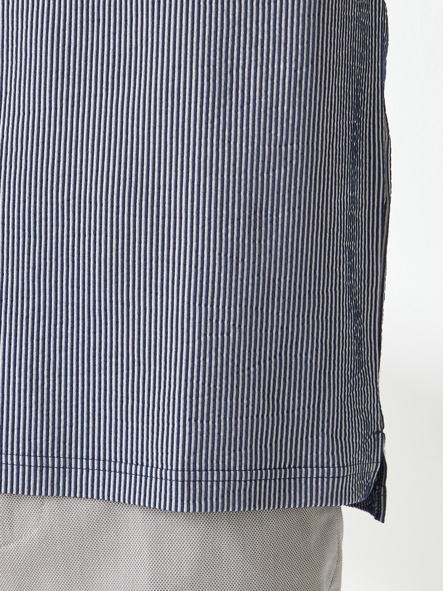 McGREGOR<メンズ>ニットサッカーポロ ネイビー XL