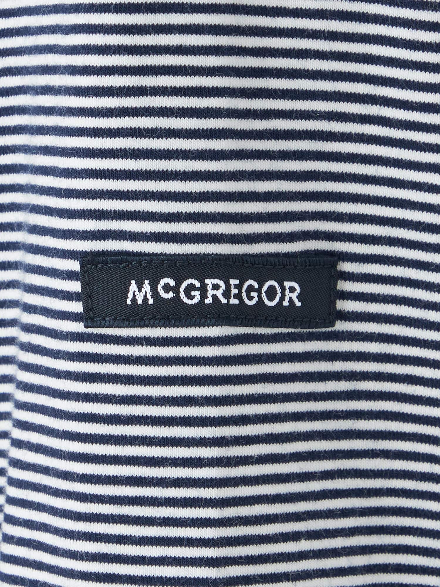 McGREGOR<ウィメンズ>ボーダーT ネイビー M