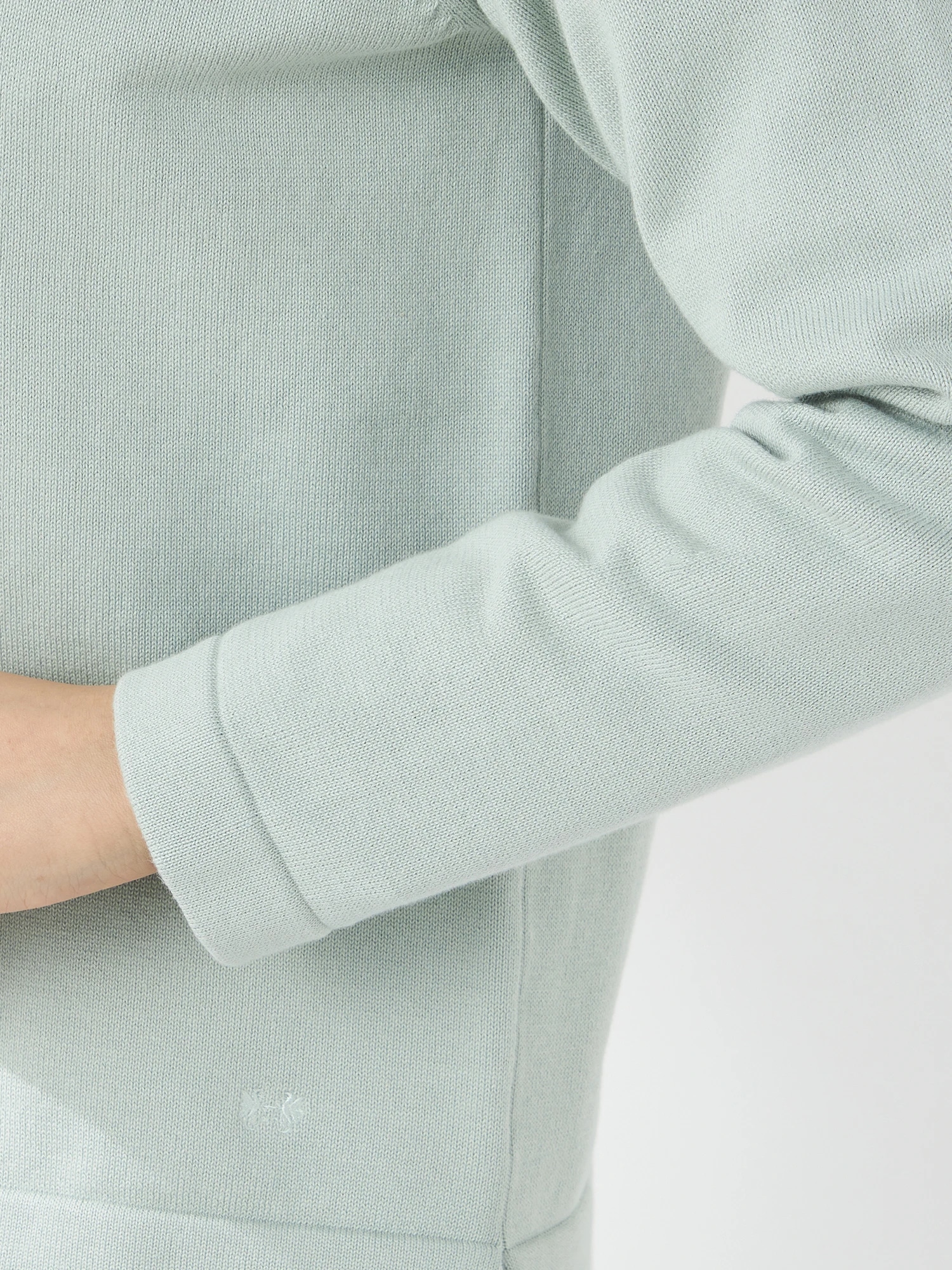 McGREGOR<ウィメンズ>プレーティングコットンカーディガン ミント M