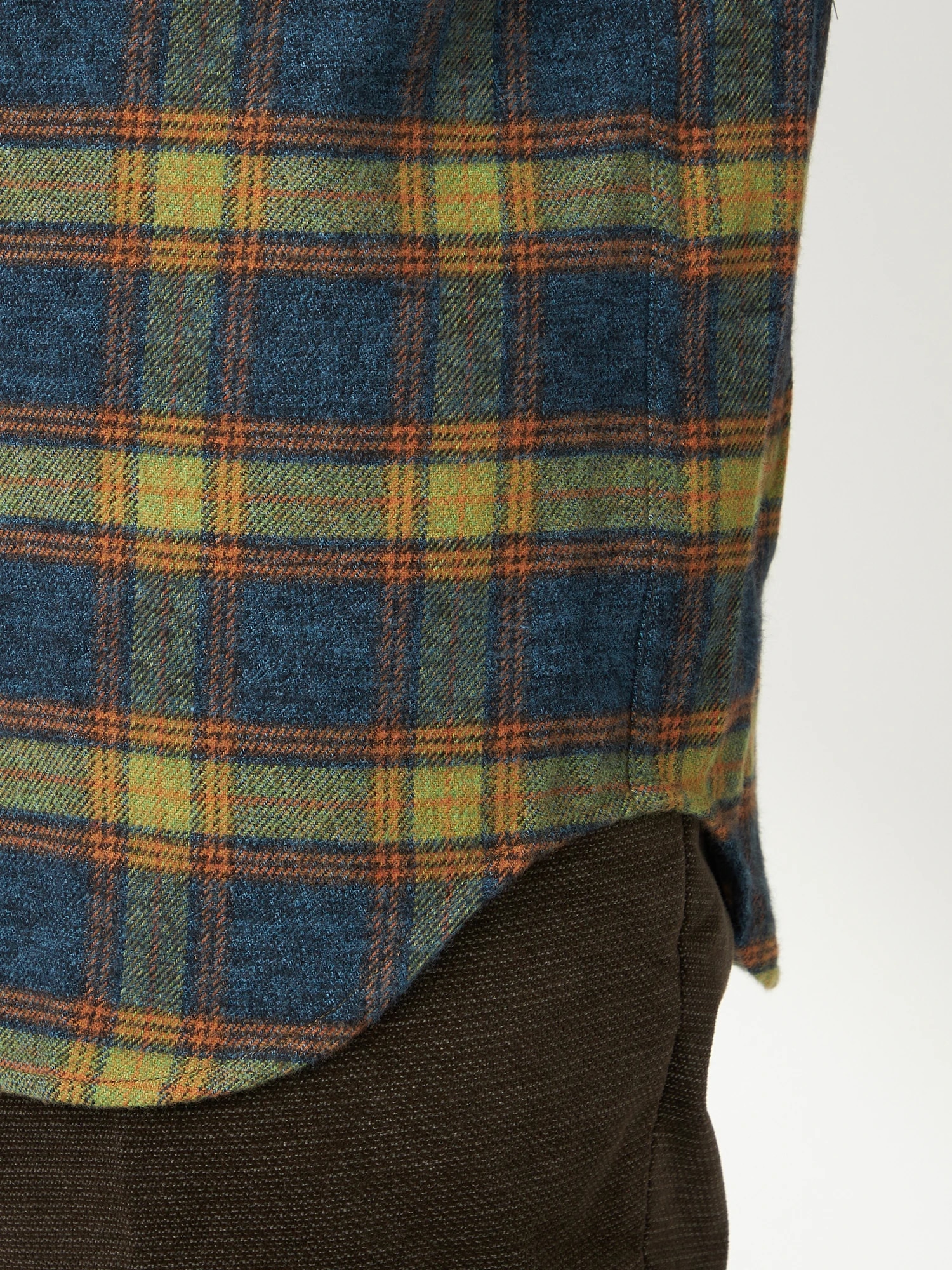 McGREGOR<メンズ>三つ杢チェック モス XL