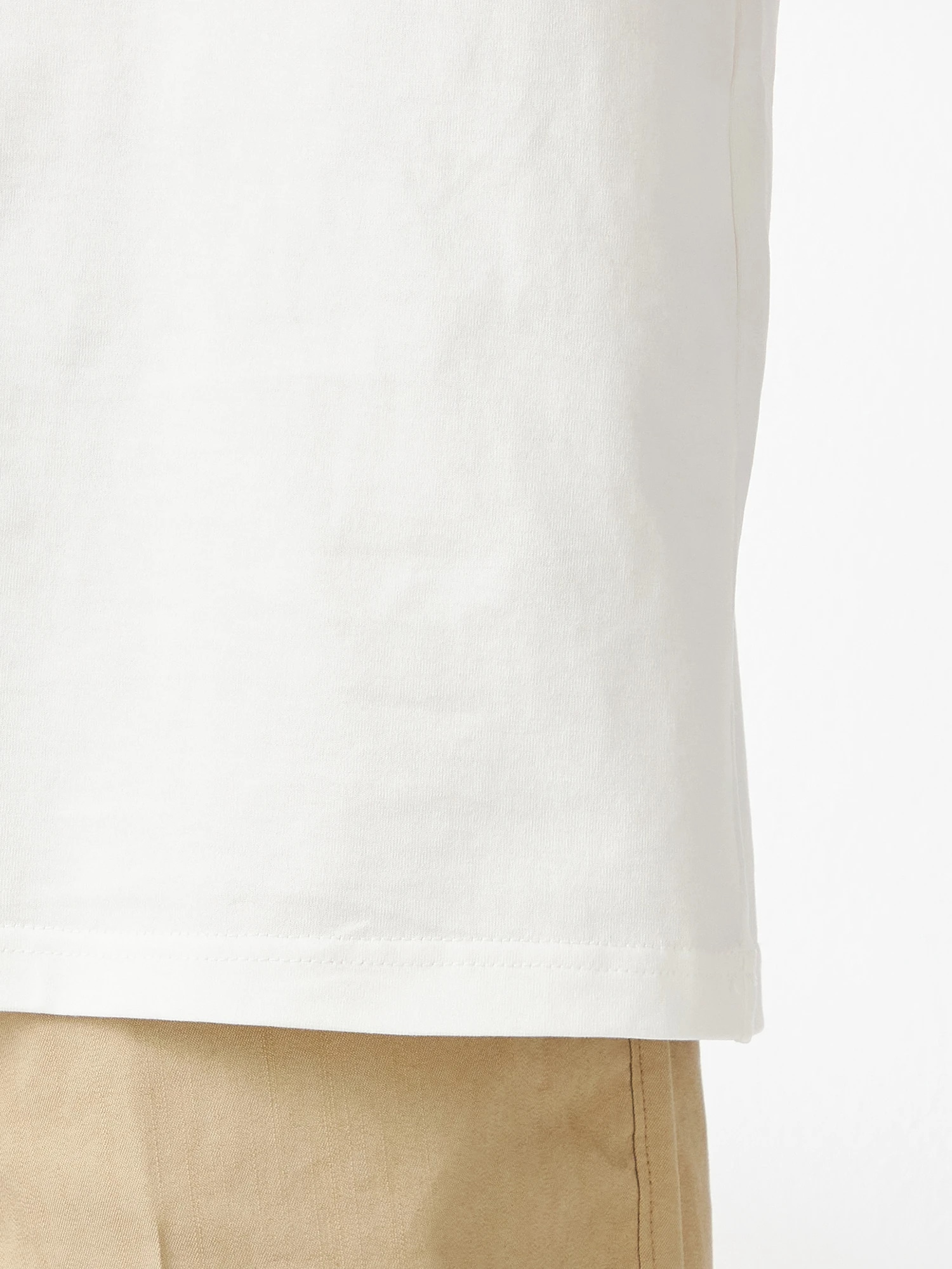 McGREGOR<メンズ>アーカイブリゾート胸切替Tシャツ アイボリー M