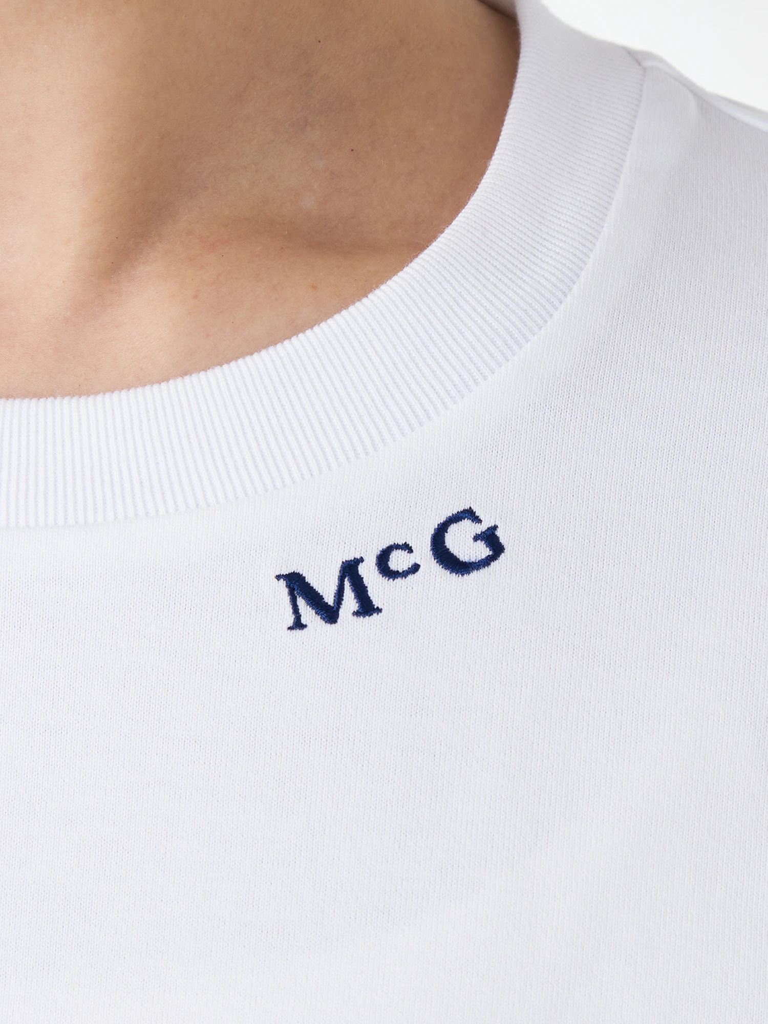 McGREGOR<ウィメンズ>ボーダー&無地T アイボリー M