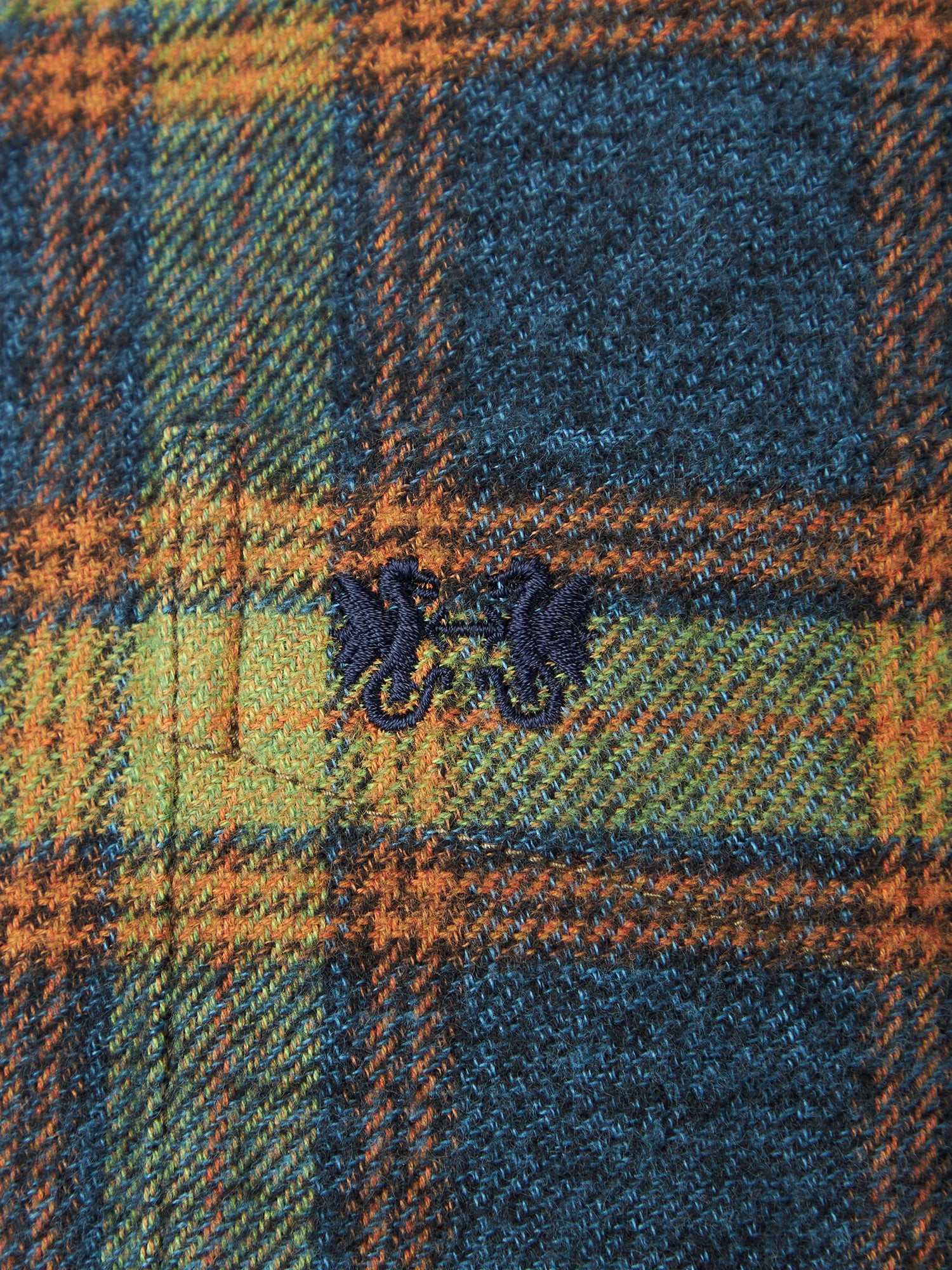 McGREGOR<メンズ>三つ杢チェック モス XL