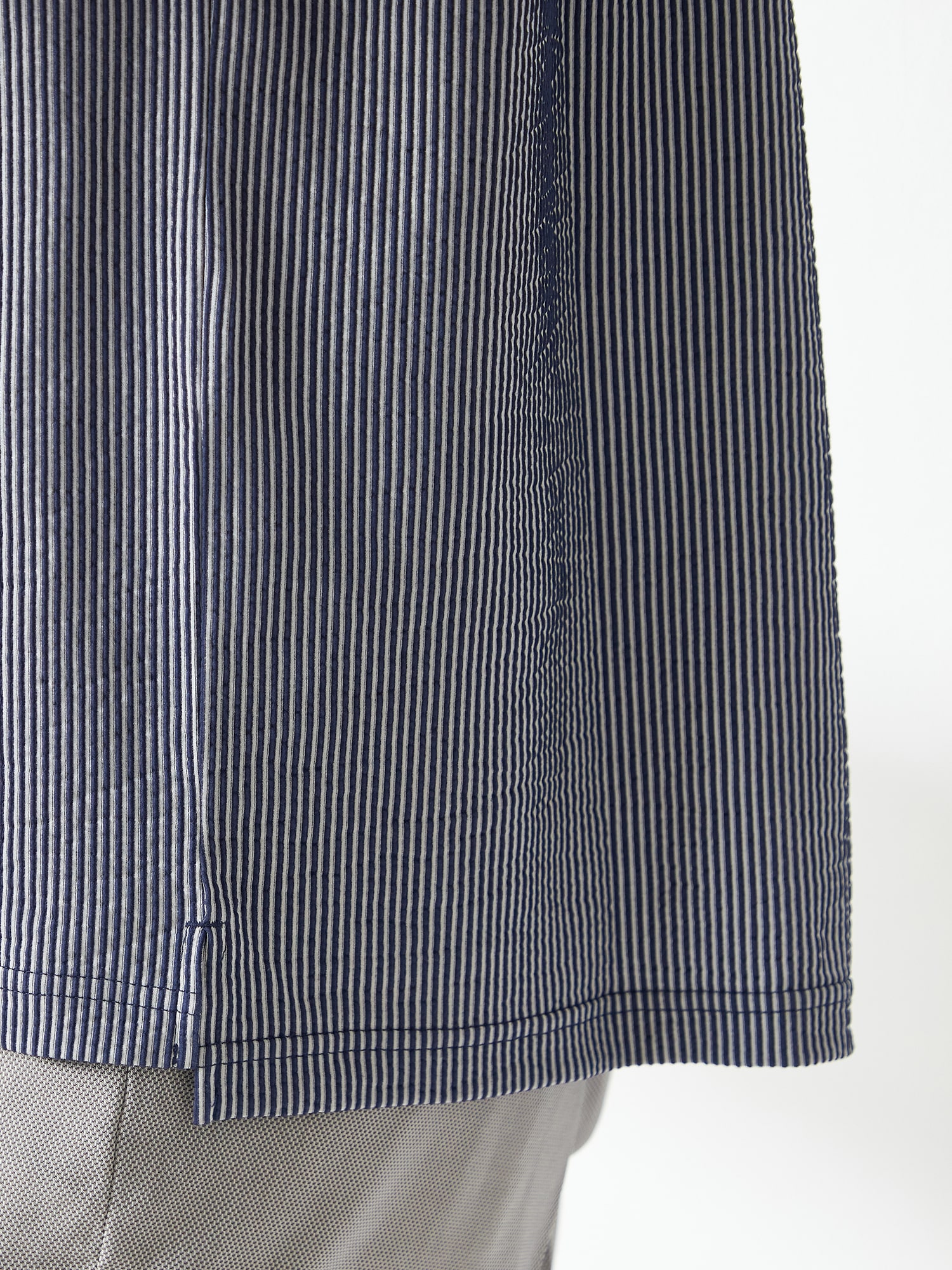 McGREGOR<メンズ>ニットサッカーポロ ネイビー L