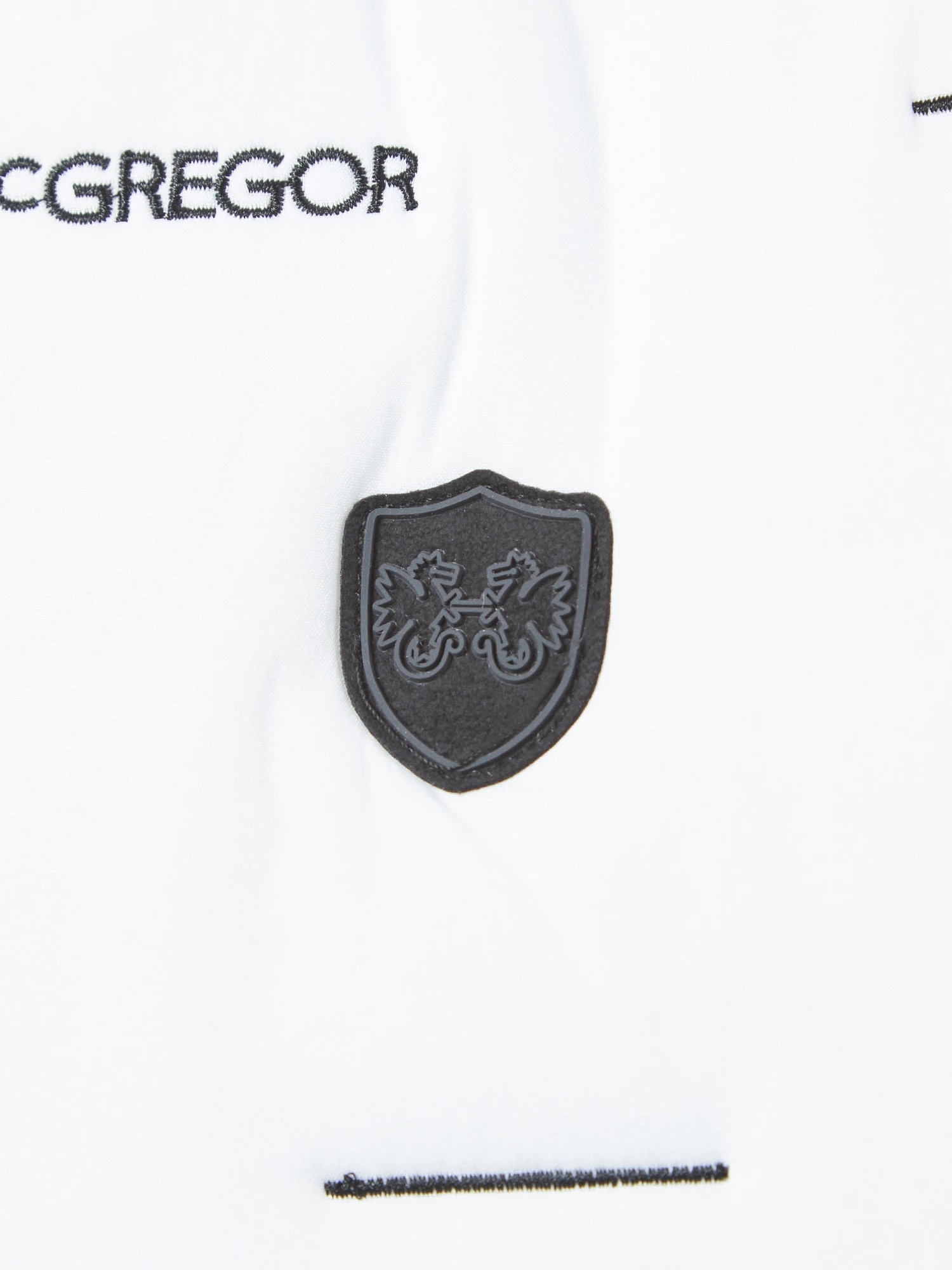 McGREGOR GOLF<メンズ> ロゴ刺繍中綿ベスト アイボリー L