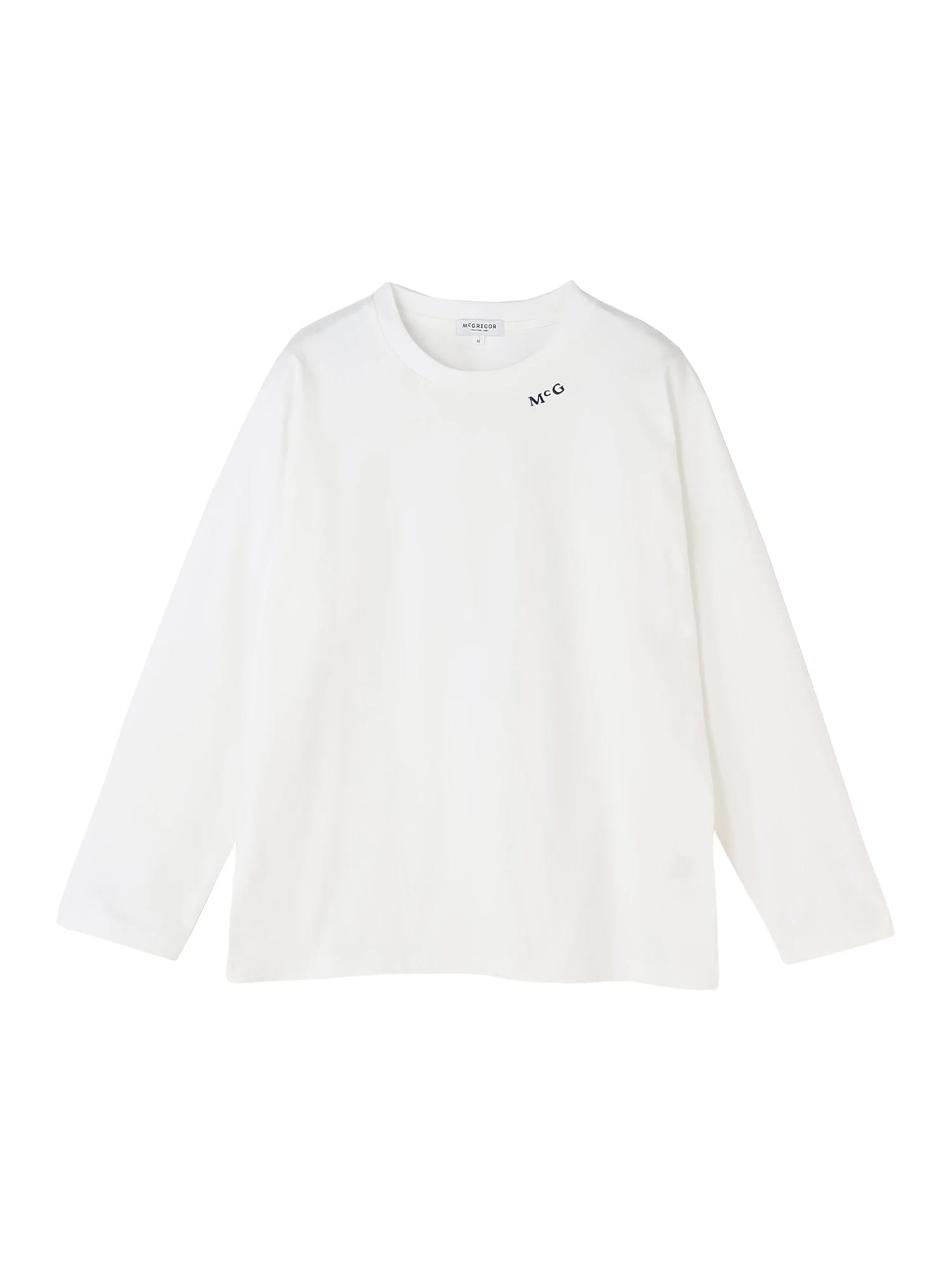 McGREGOR<ウィメンズ>ボーダー&無地T アイボリー M