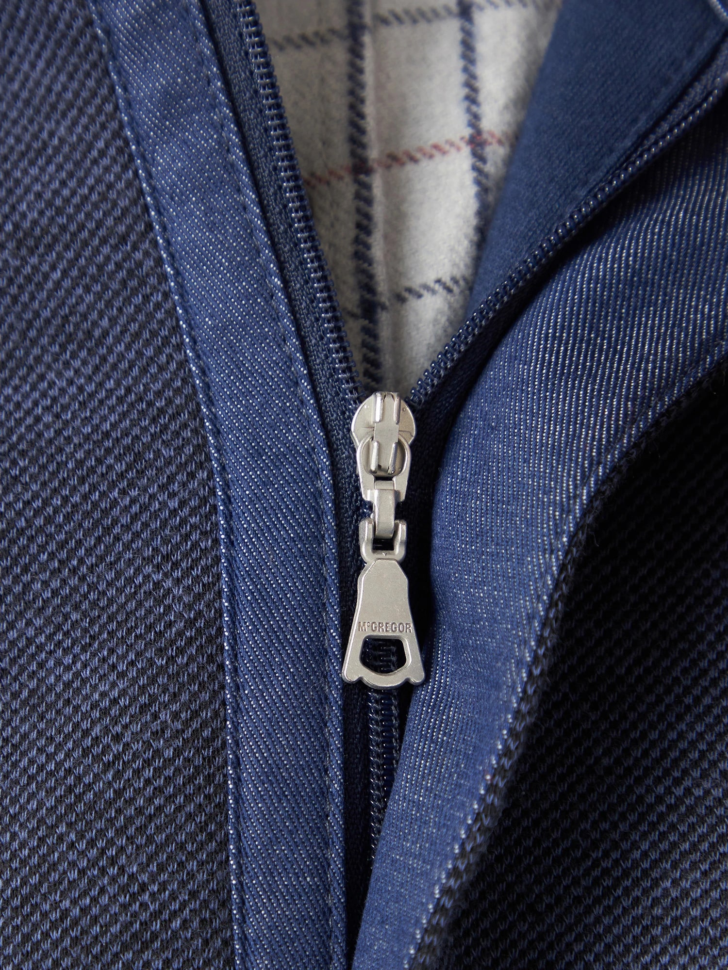 McGREGOR<メンズ>裏ボアフェイクレイヤードカットソー ネイビー L