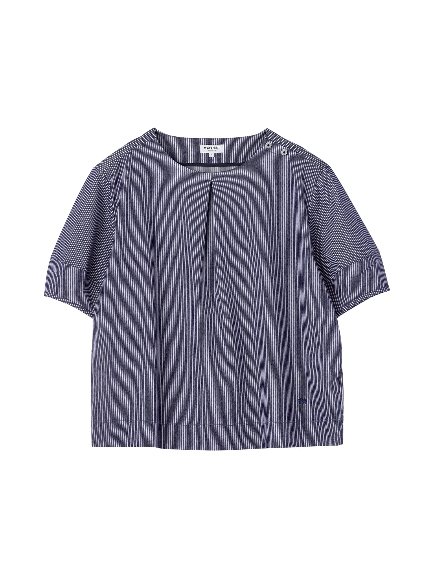 McGREGOR<ウィメンズ>【接触冷感】アーネストプルオーバー ミディアムネイビー L