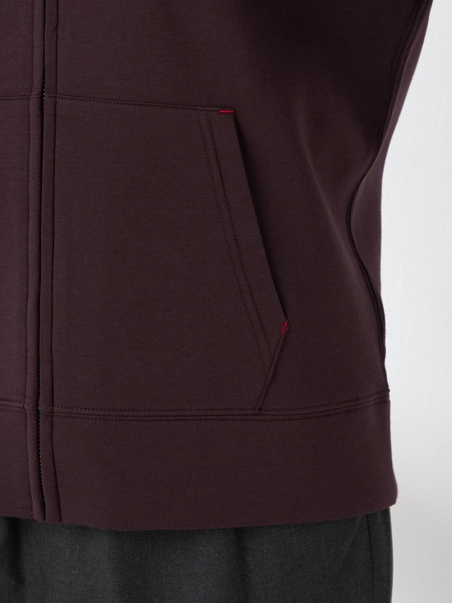 McGREGOR<ウィメンズ>スポーティジップパーカ- ダークブラウン L