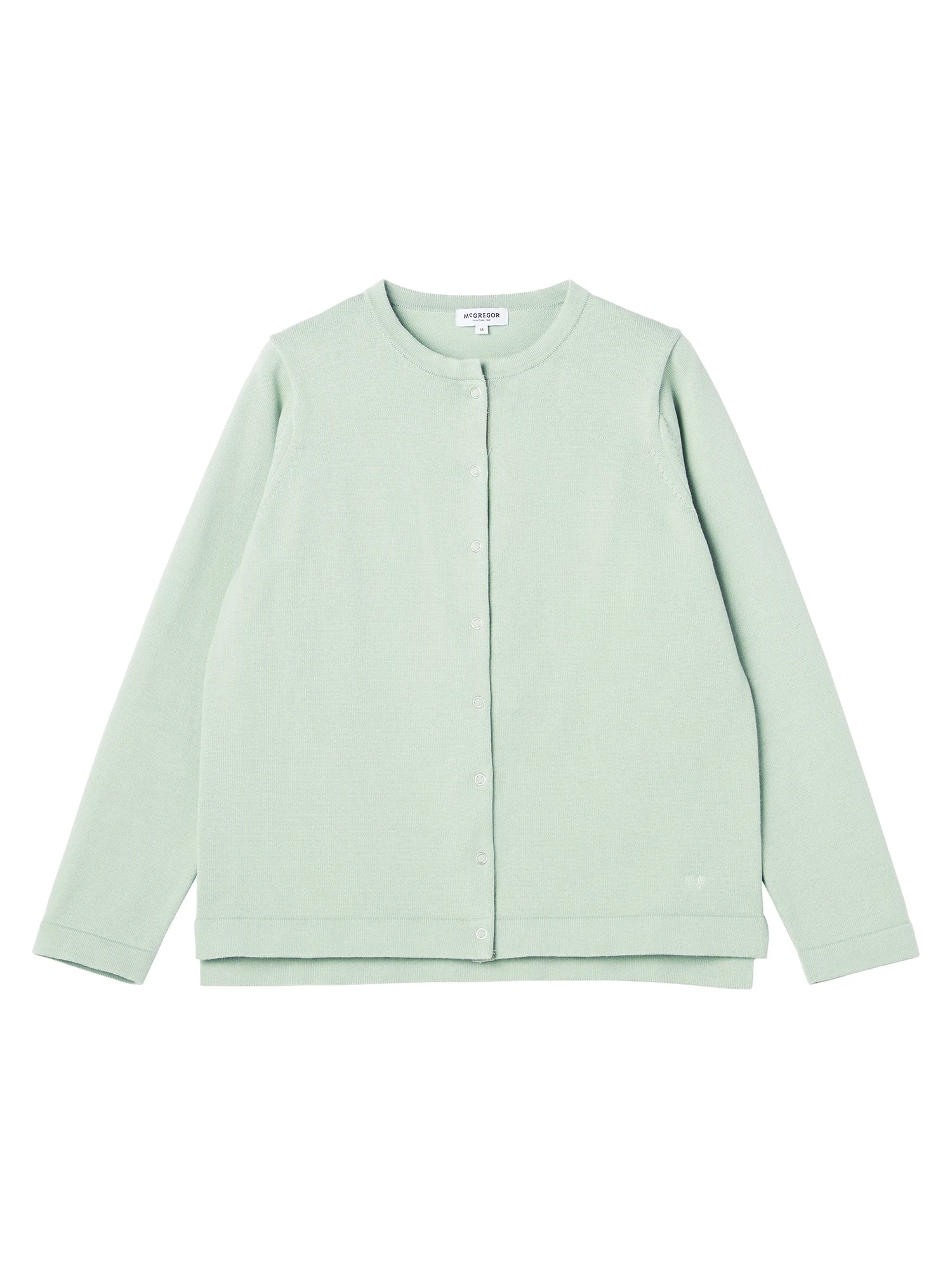 McGREGOR<ウィメンズ>プレーティングコットンカーディガン ミント M