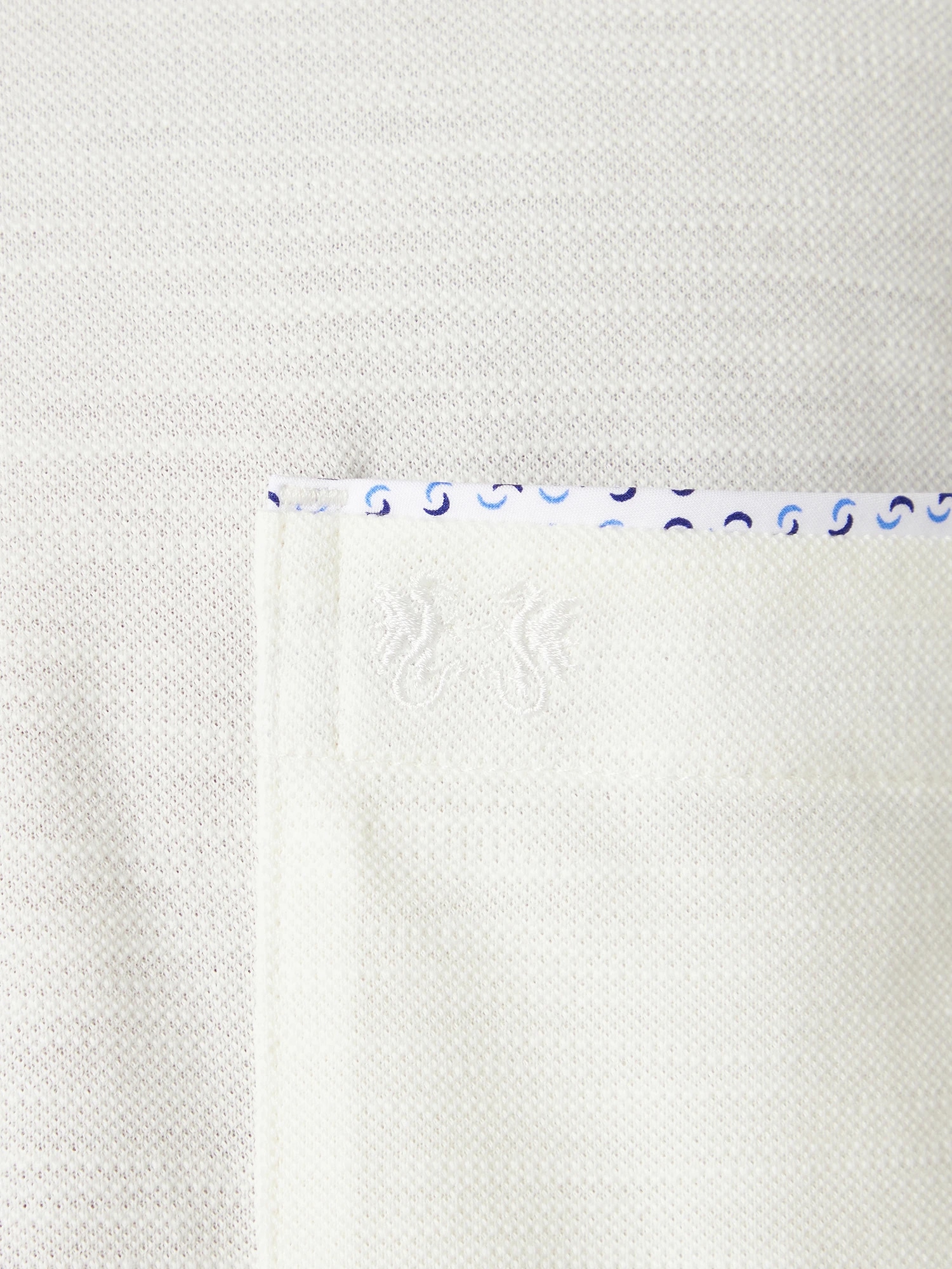 McGREGOR<メンズ>薄長袖ポロ襟裏布帛 アイボリー M