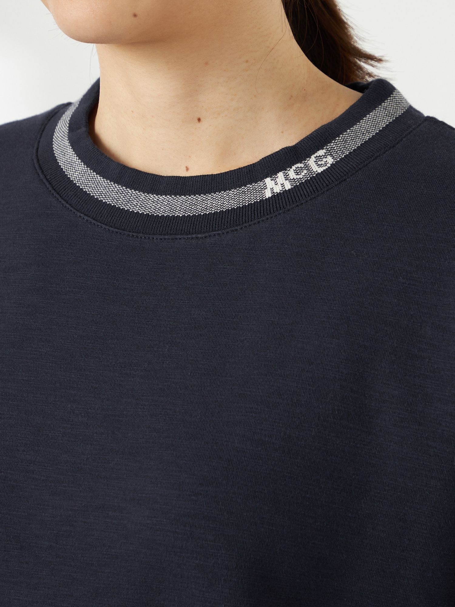 McGREGOR<ウィメンズ>コクーンシルエットスウェット ネイビー M