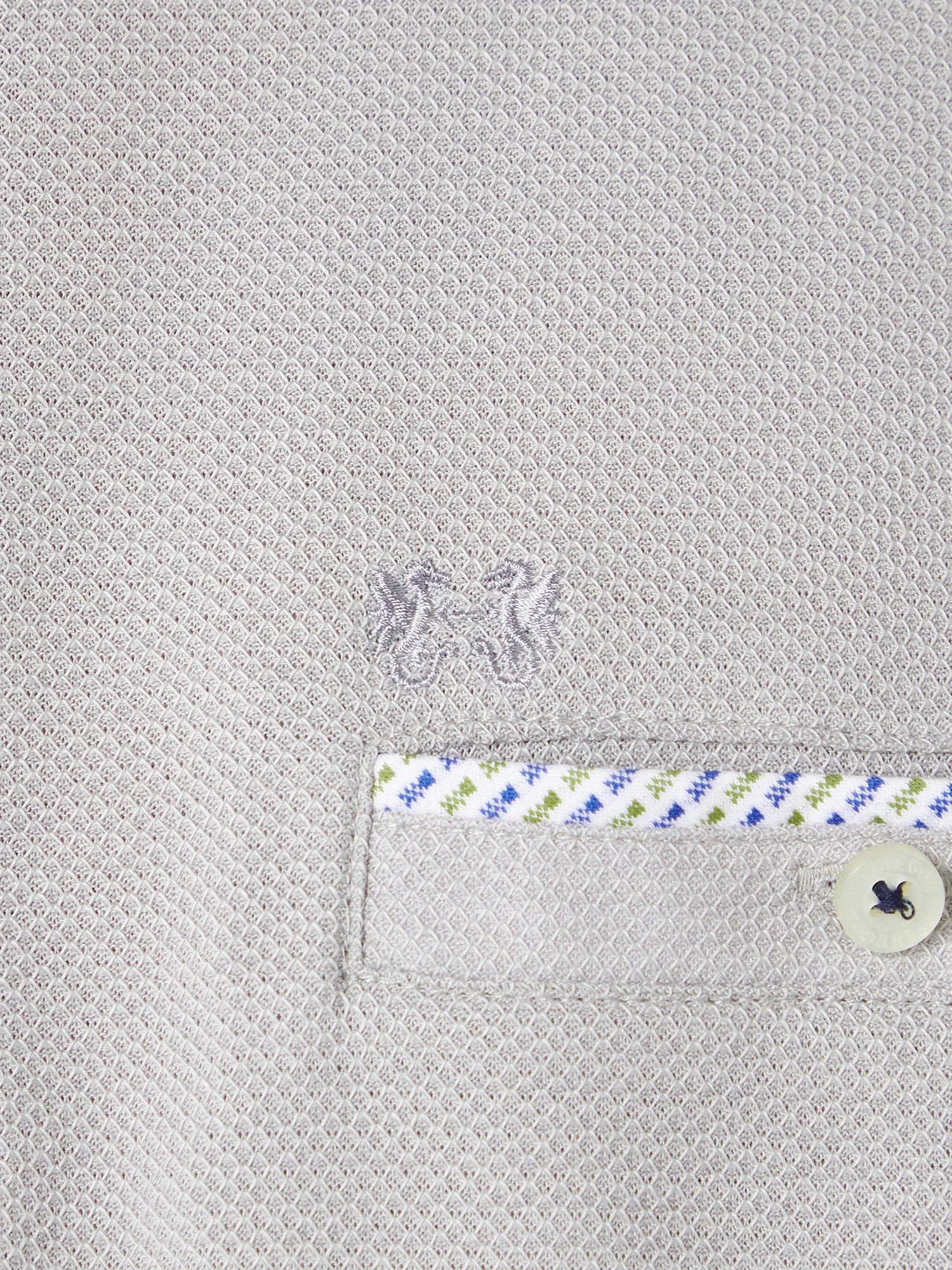 McGREGOR<メンズ>ジャージコンビポロ グレー M