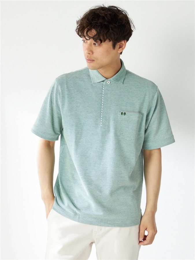 McGREGOR<メンズ>UVドライポロシャツ グリーン L