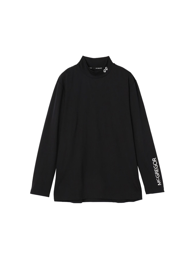McGREGOR GOLF <メンズ> 無地モックネック ブラック M